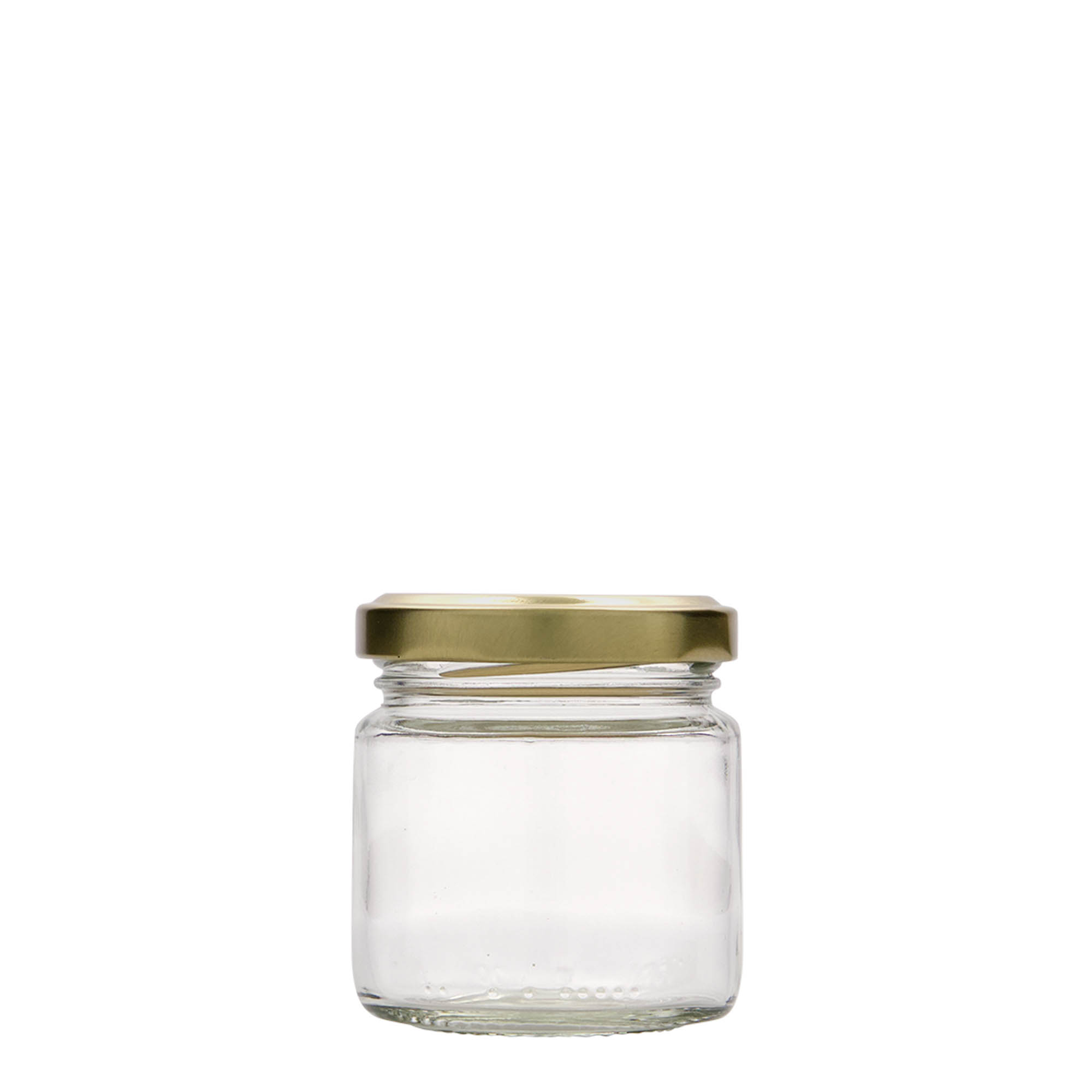 106 ml ronde glazen pot, opening: Twist-Off (TO 53) 106 ml ronde glazen pot, opening: Twist-Off (TO 53)