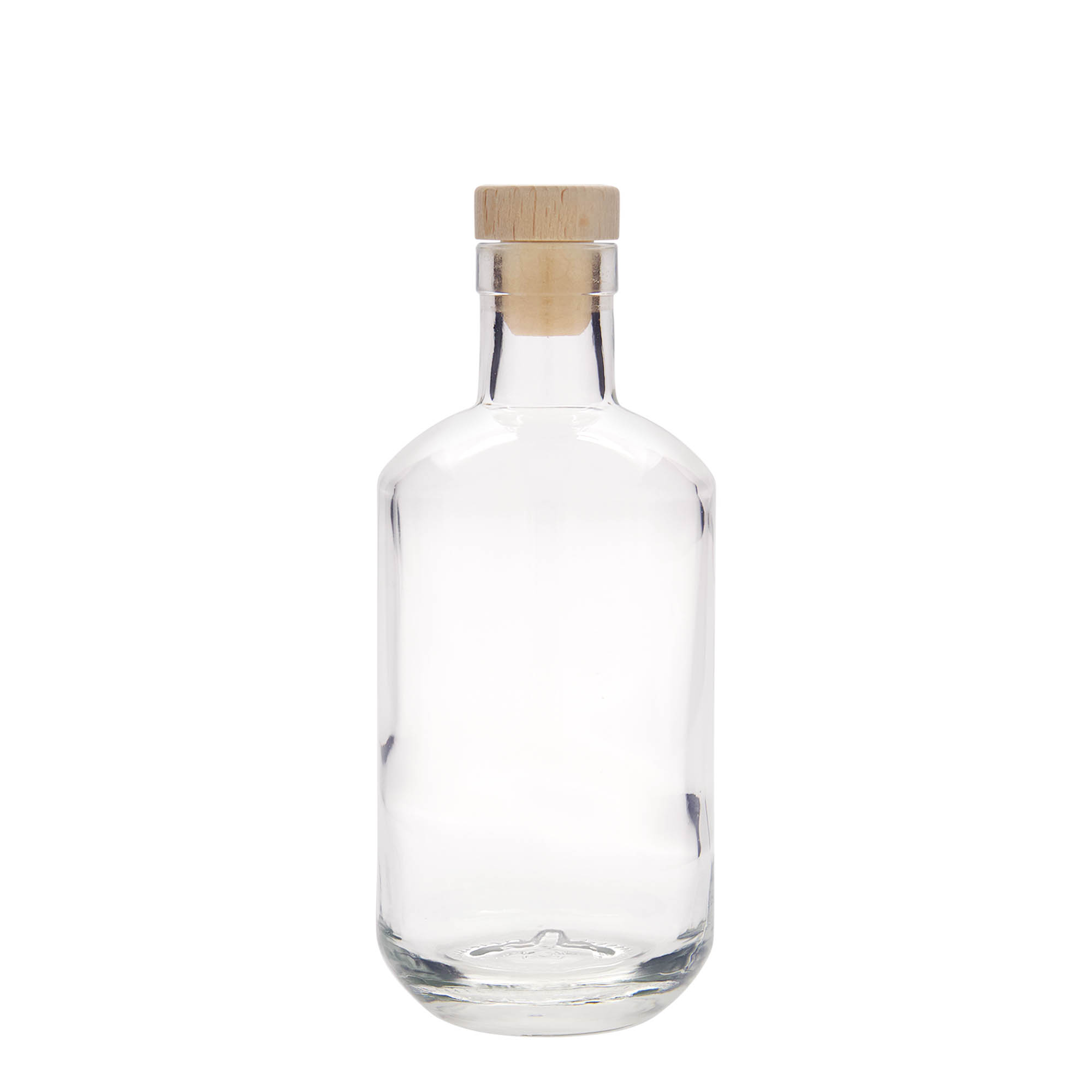 500 ml glazen fles 'Wenen', hals: kurk