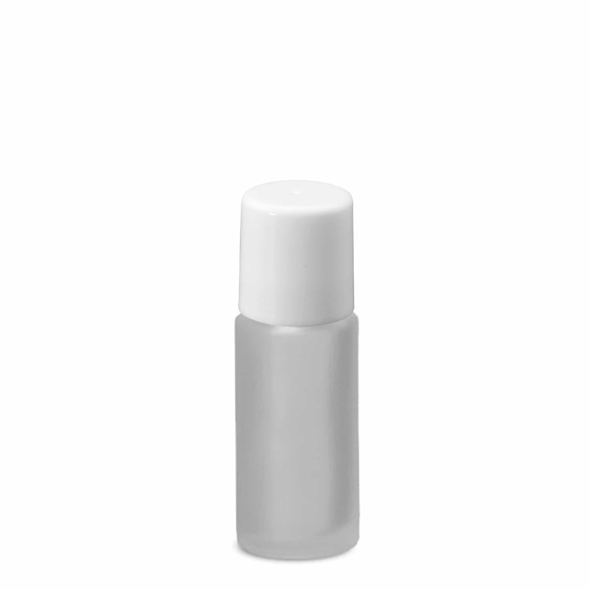 50 ml roll-on fles, glas, mat, opening: schroefdop