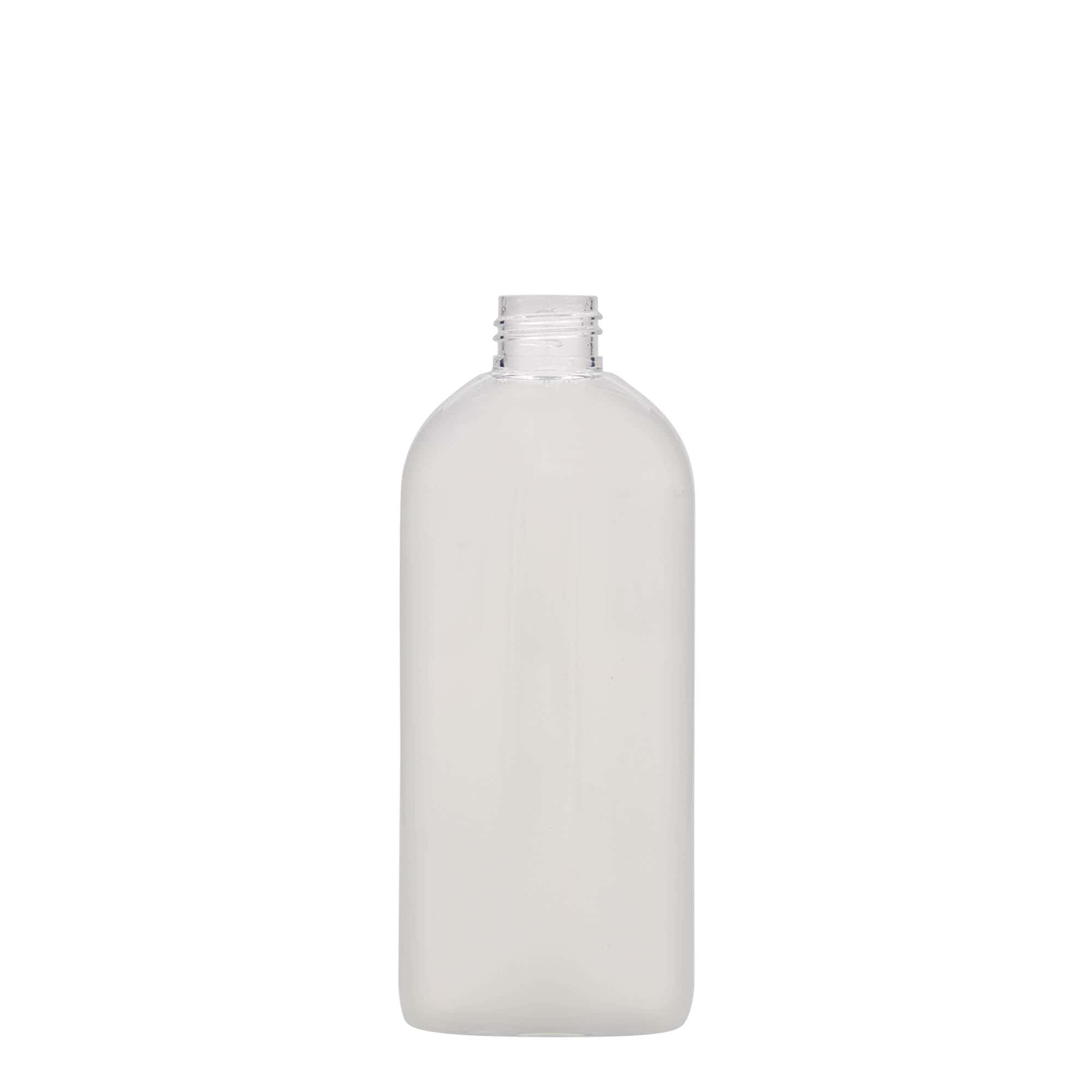 250 ml PET-fles 'Iris', ovaal, kunststof, hals: 24/410