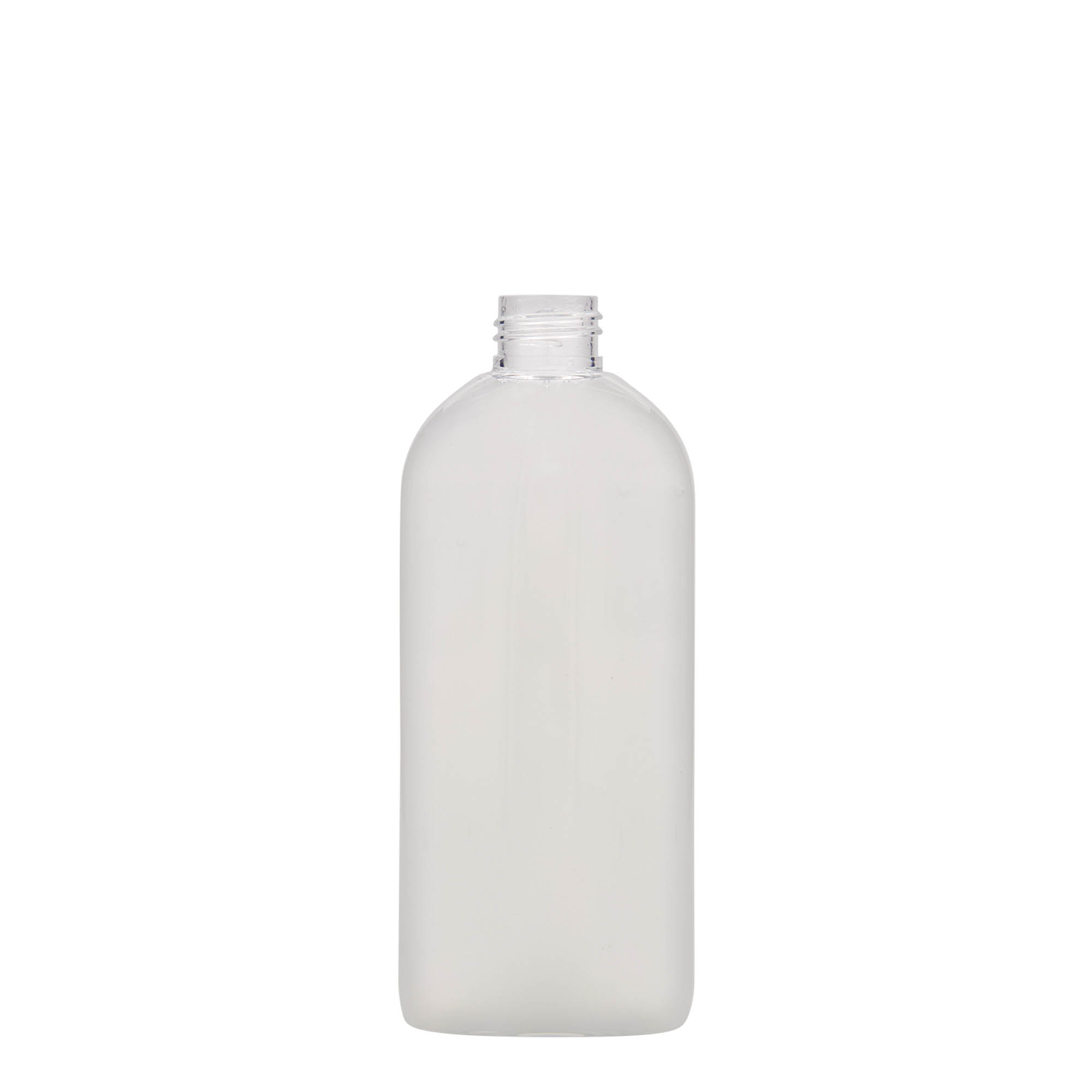 250 ml PET-fles 'Iris', ovaal, kunststof, hals: 24/410 250 ml PET-fles 'Iris', ovaal, kunststof, hals: 24/410