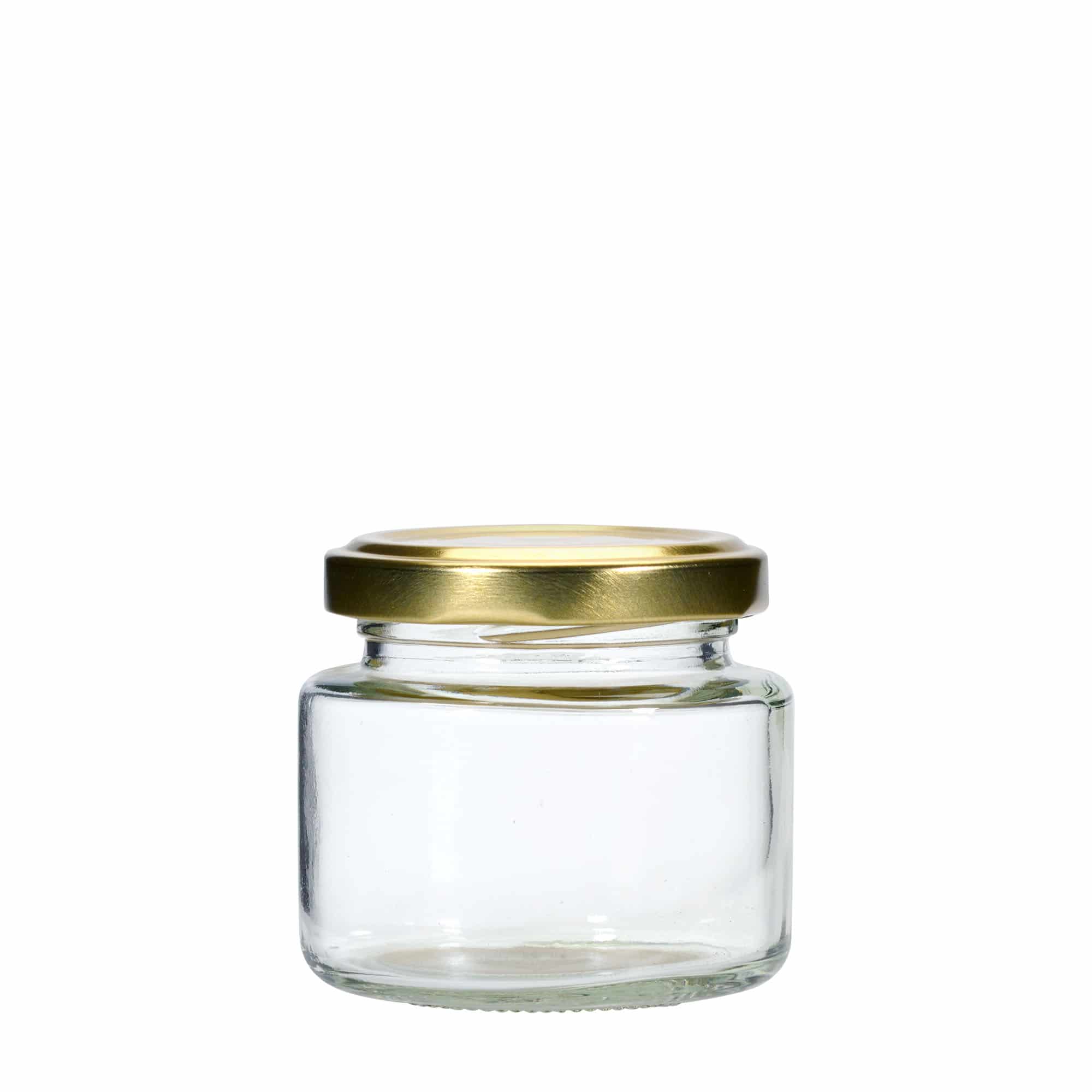 110 ml ronde glazen pot, opening: Twist-Off (TO 53)