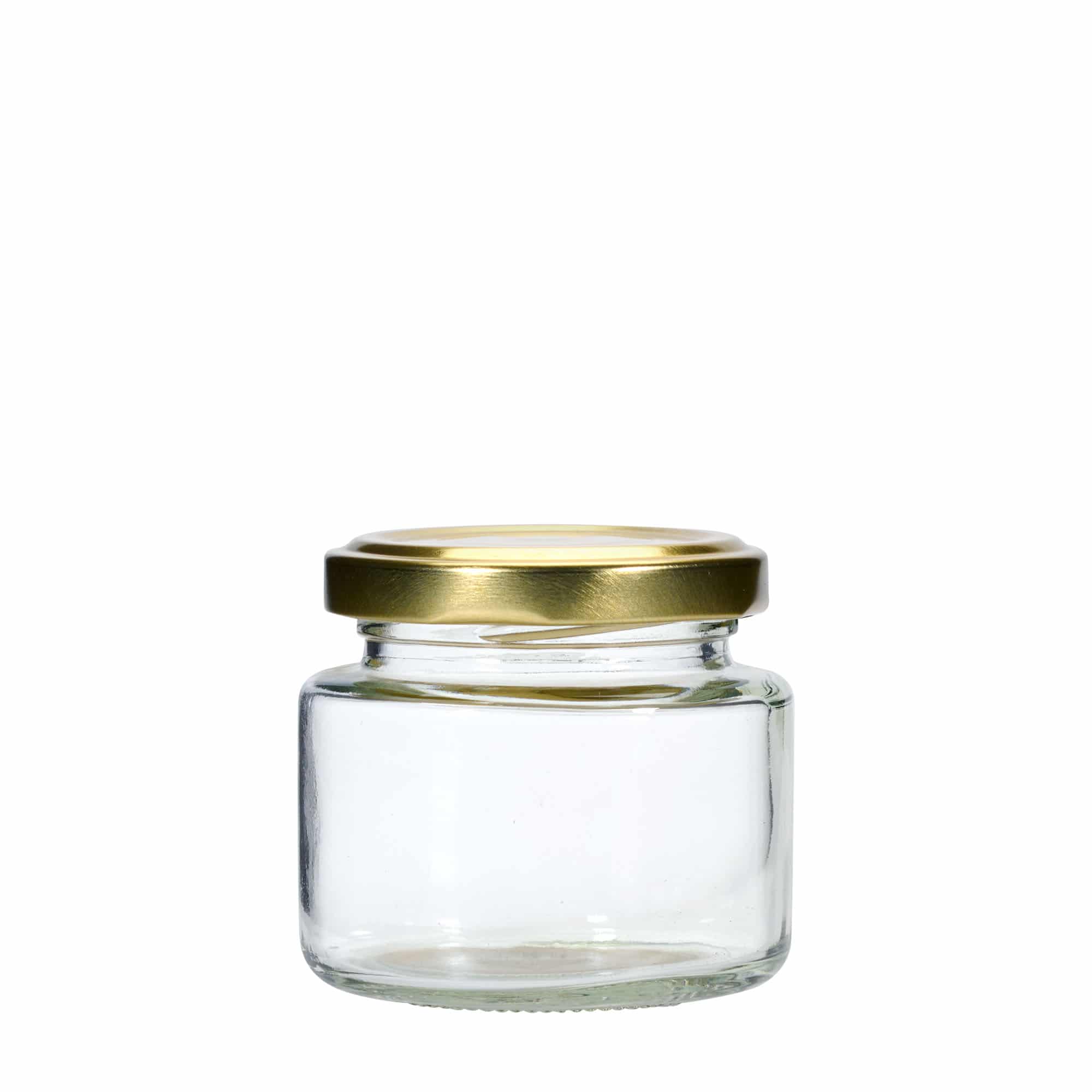 110 ml ronde glazen pot, opening: Twist-Off (TO 53)