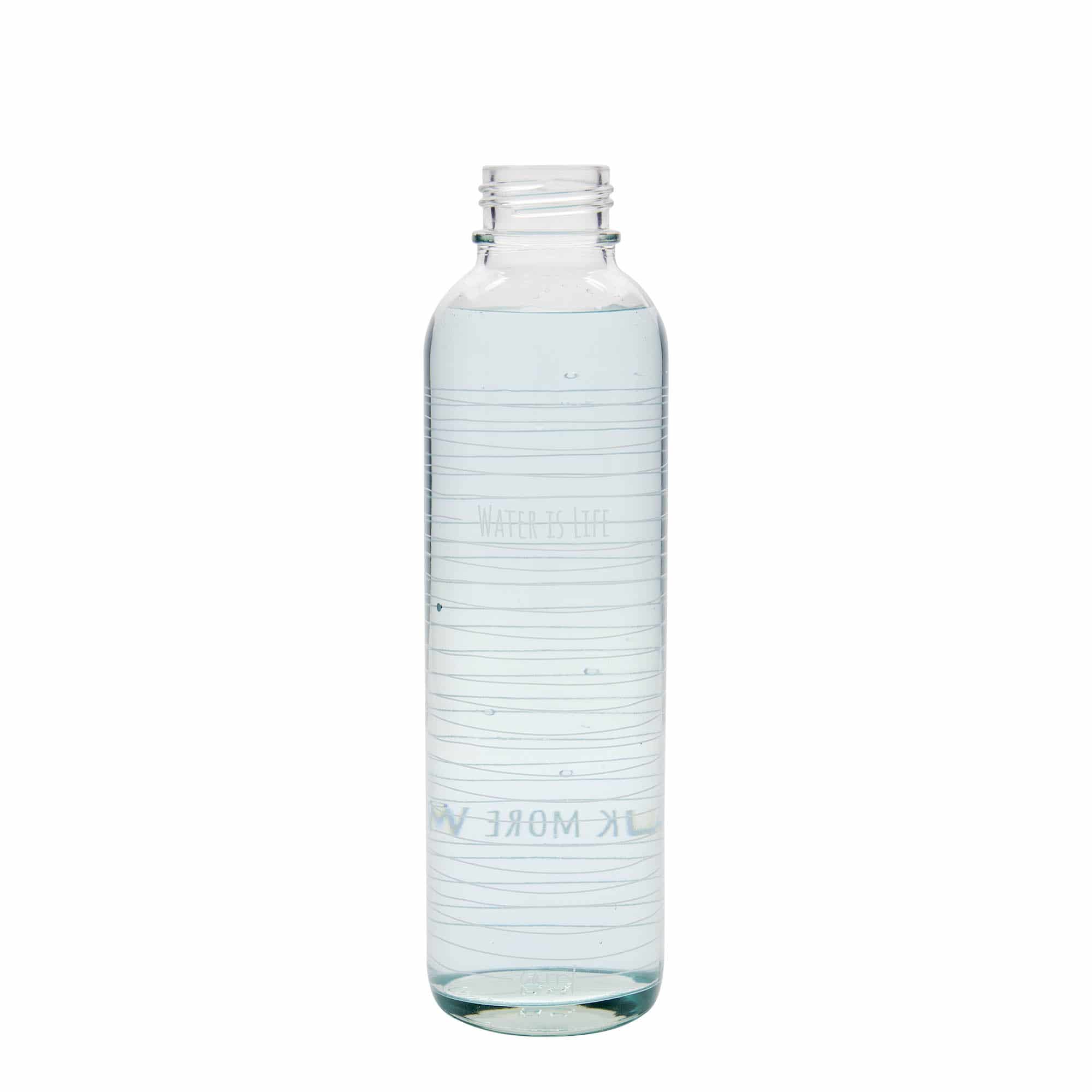 Drinkfles CARRY Bottle, 700 ml, motief: Water is Life, monding: schroefsluiting Drinkfles CARRY Bottle, 700 ml, motief: Water is Life, monding: schroefsluiting