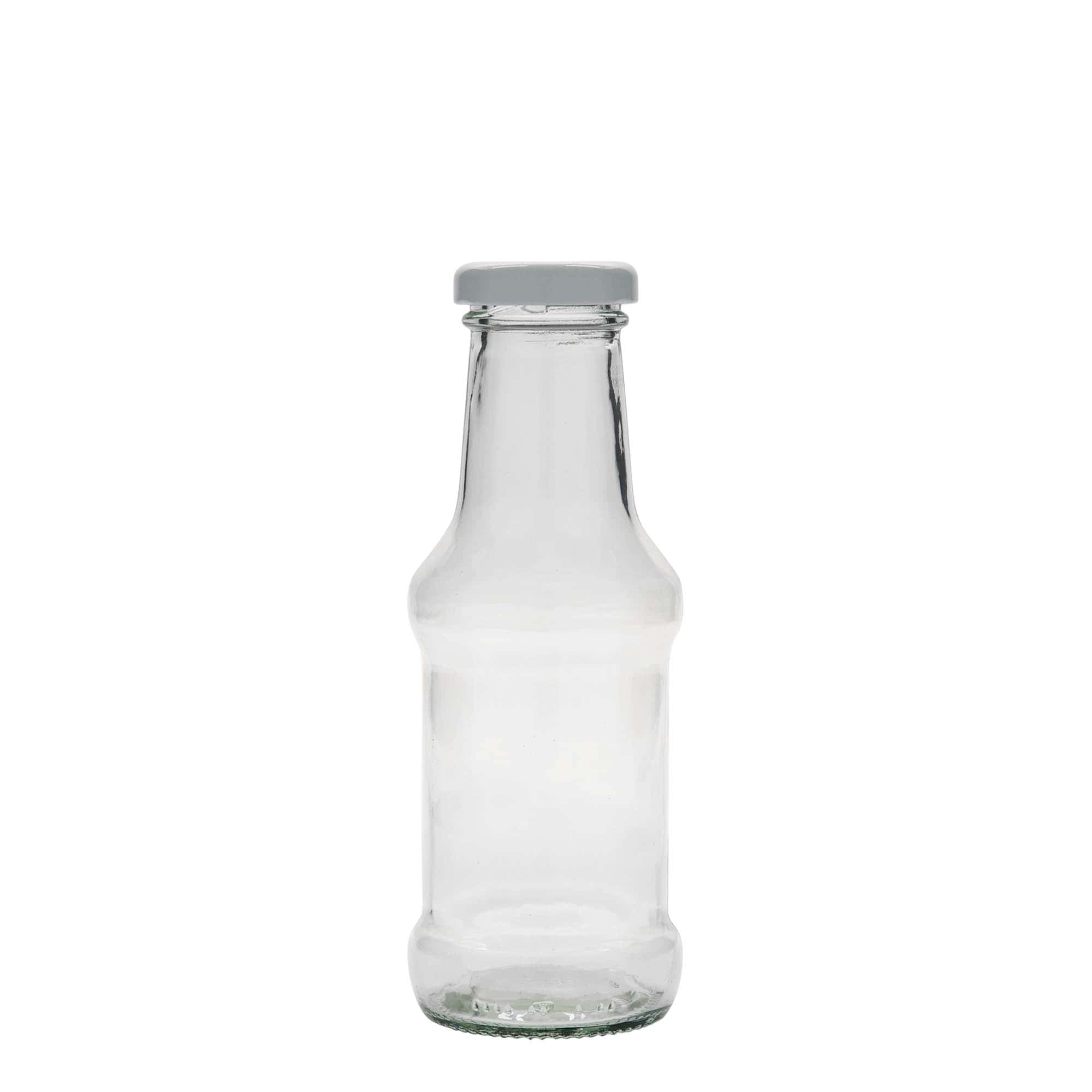 250 ml sausfles, glas, opening: Twist-Off (TO 38)