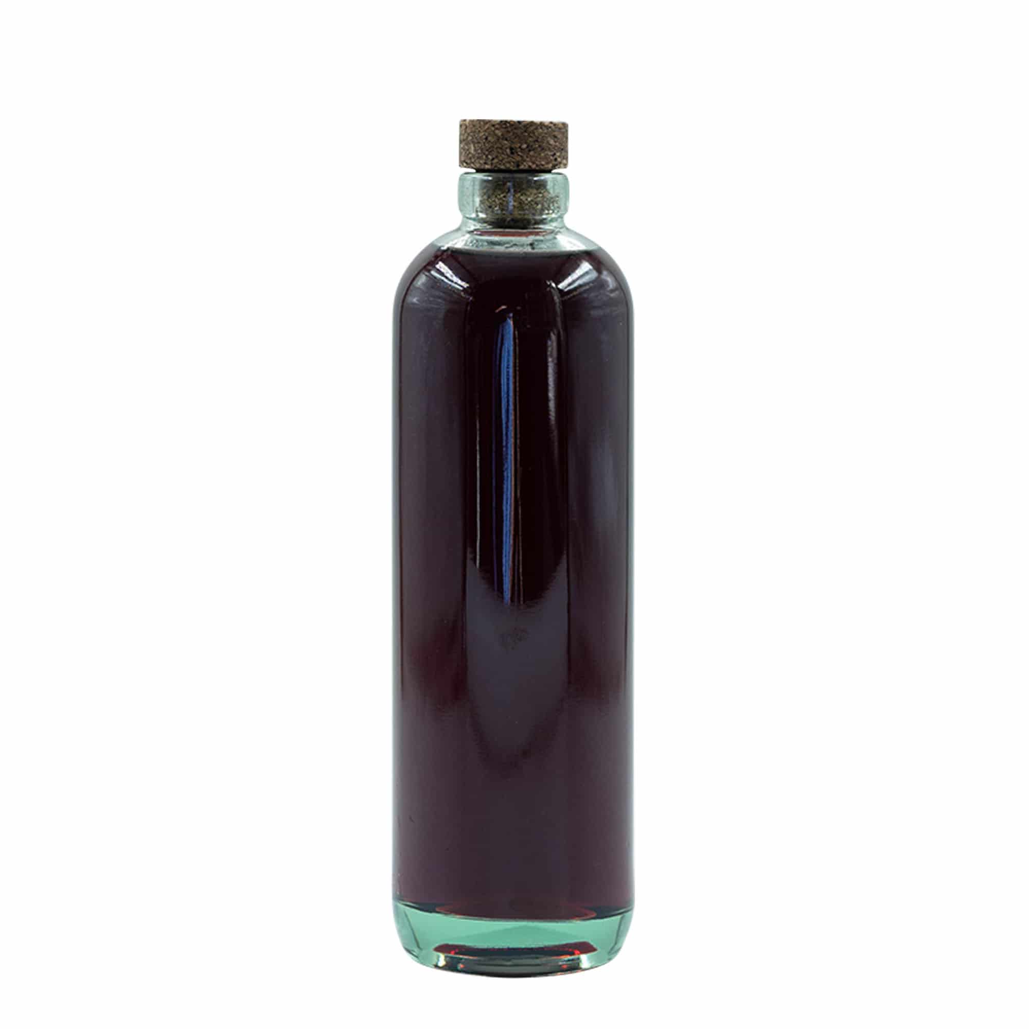 700 ml glazen fles 'Pilot', hals: kurk