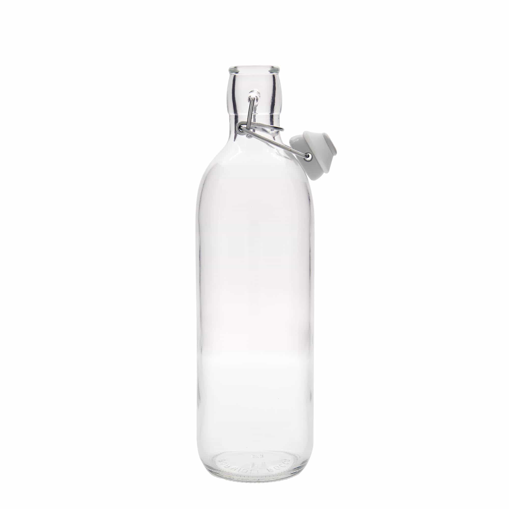 1.000 ml glazen fles 'Emilia', opening: beugelverschluss