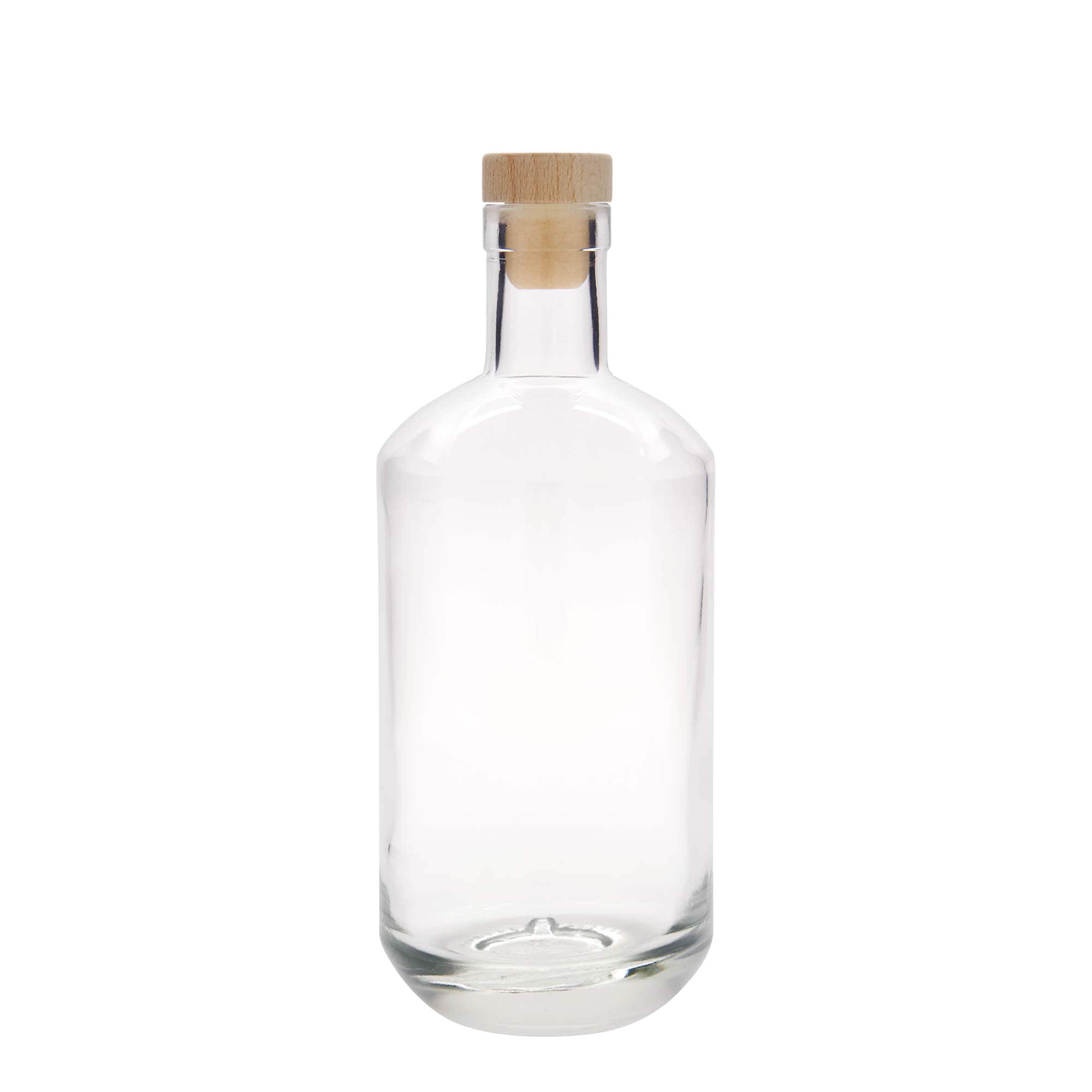 700 ml glazen fles 'Wenen', hals: kurk