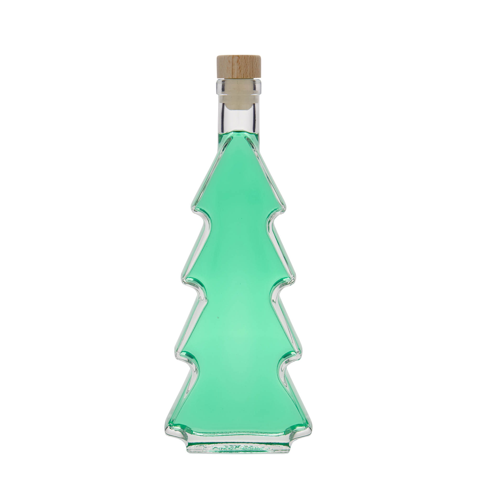 350 ml glazen fles 'Tannenbaum', opening: kurk 350 ml glazen fles 'Tannenbaum', opening: kurk