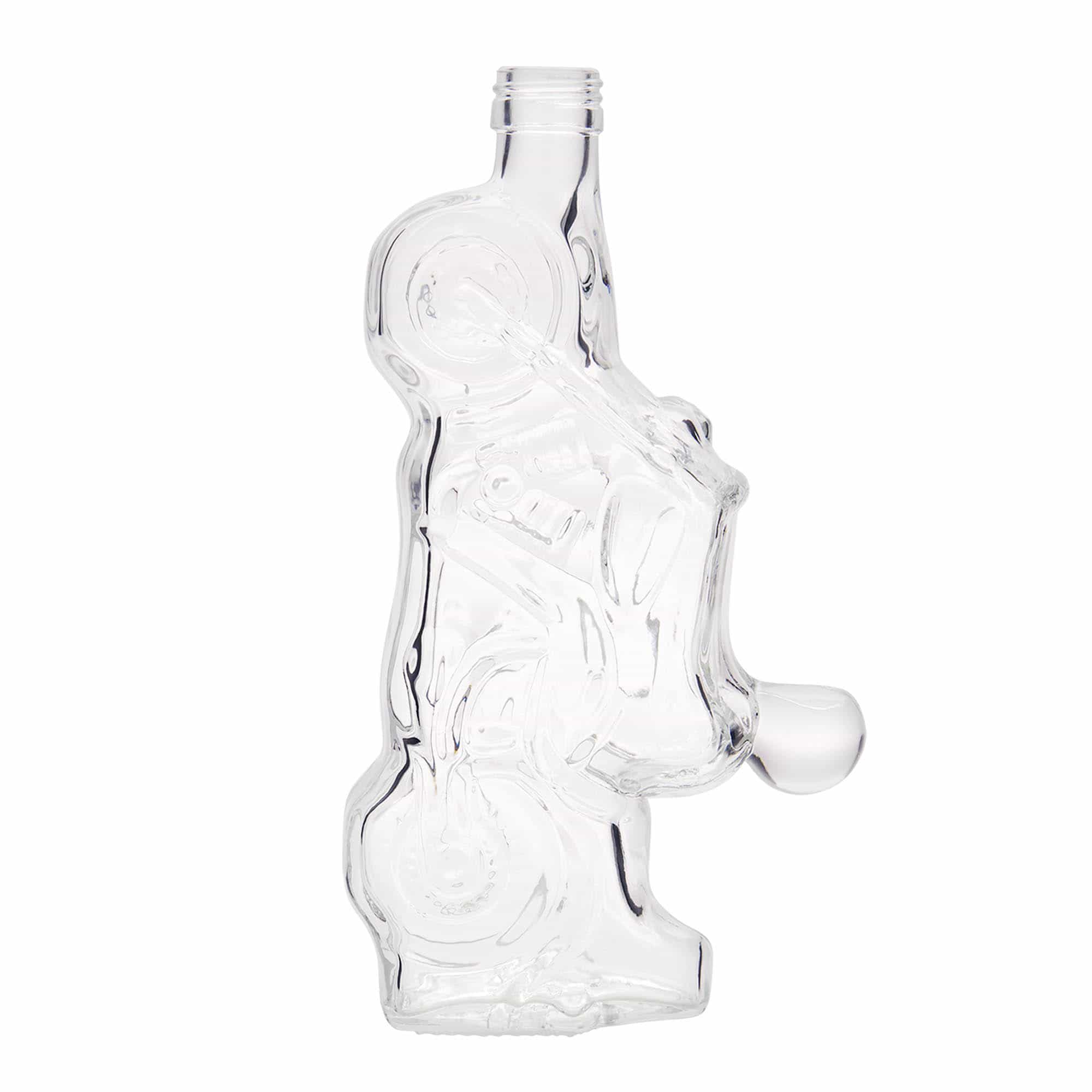 Glazen fles 'Motor', 350 ml, monding: PP 28 Glazen fles 'Motor', 350 ml, monding: PP 28