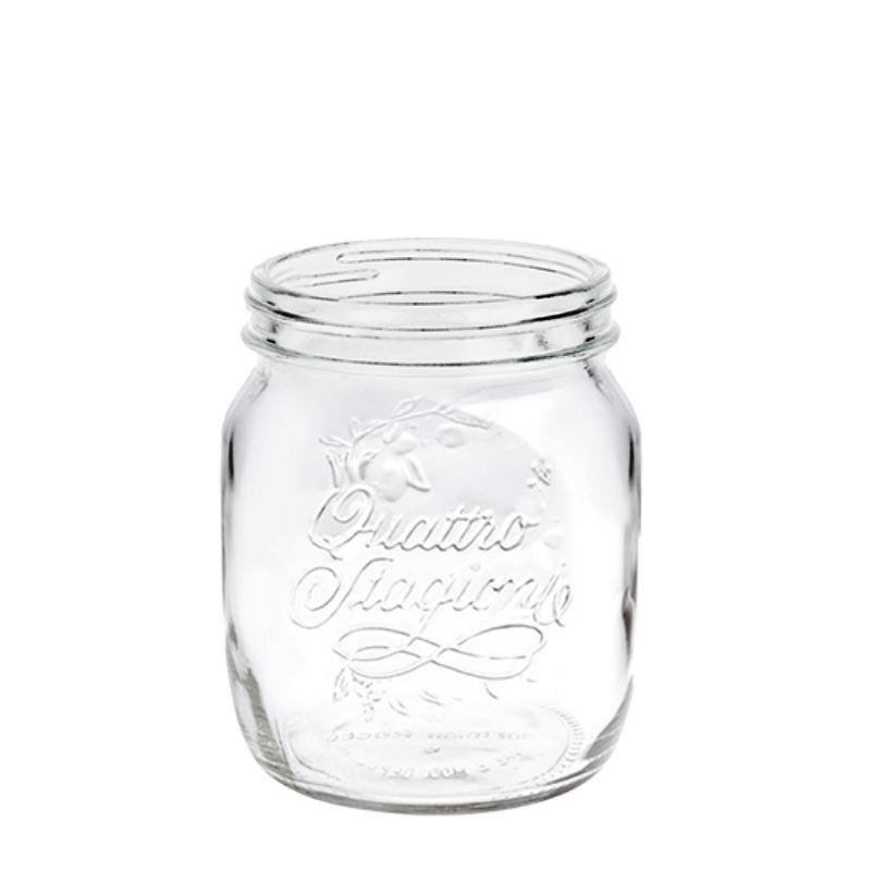 700 ml glas 'Quattro Stagioni', opening: schroefdop 700 ml glas 'Quattro Stagioni', opening: schroefdop