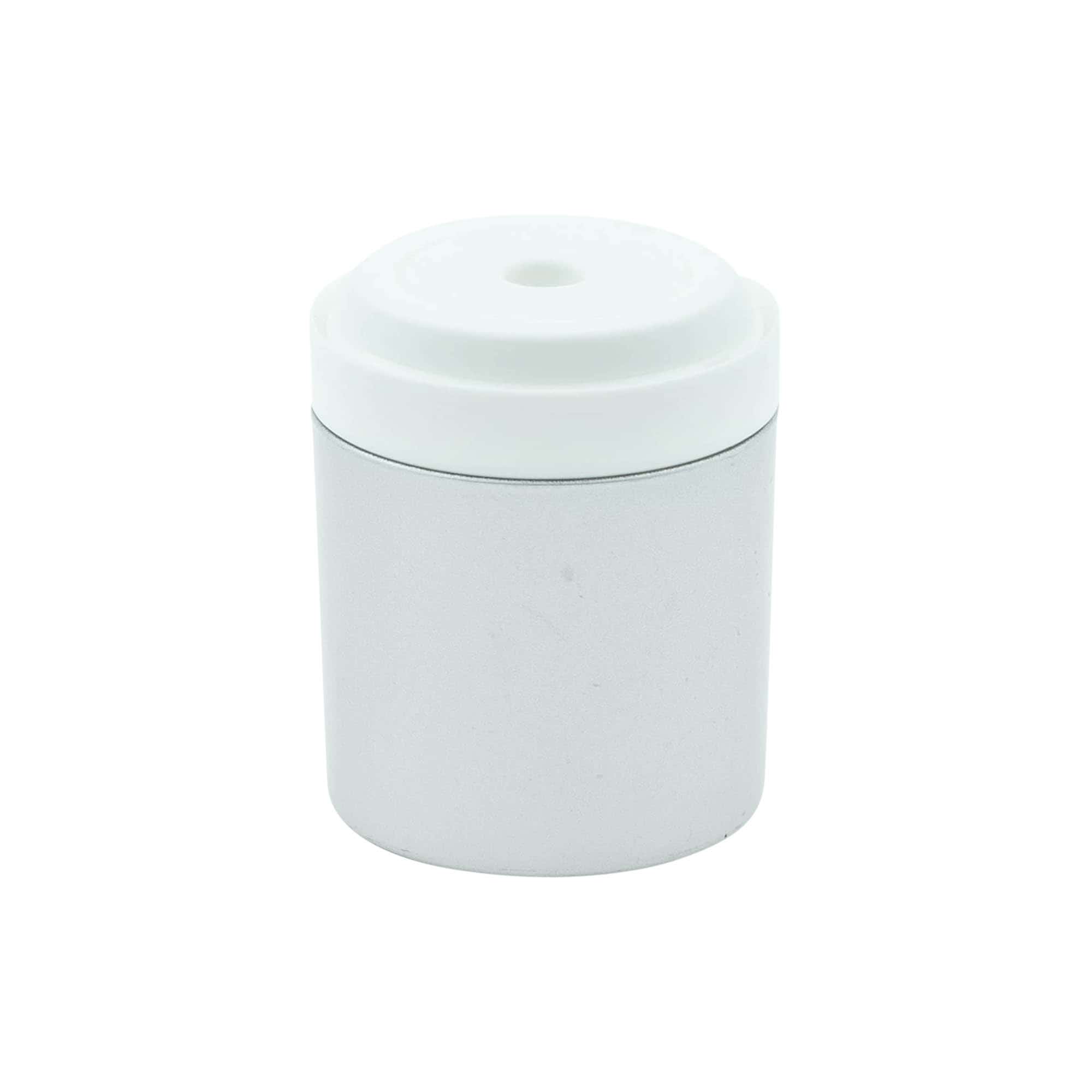 Pompkop voor Airless Dispenser 'Mezzo', PP-kunststof, zilver