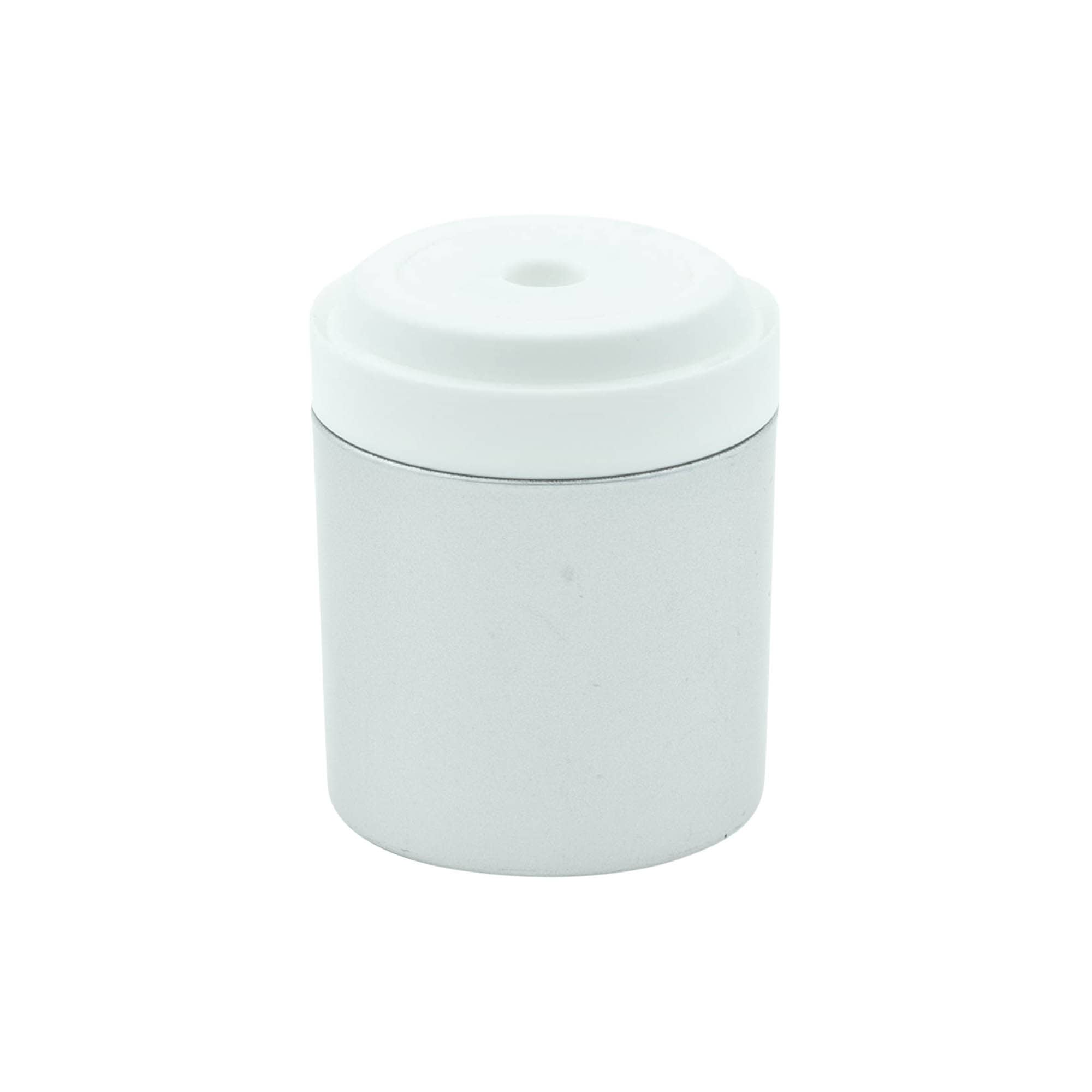 Airless Dispenser Pompkop 'Mezzo', PP-kunststof, zilver