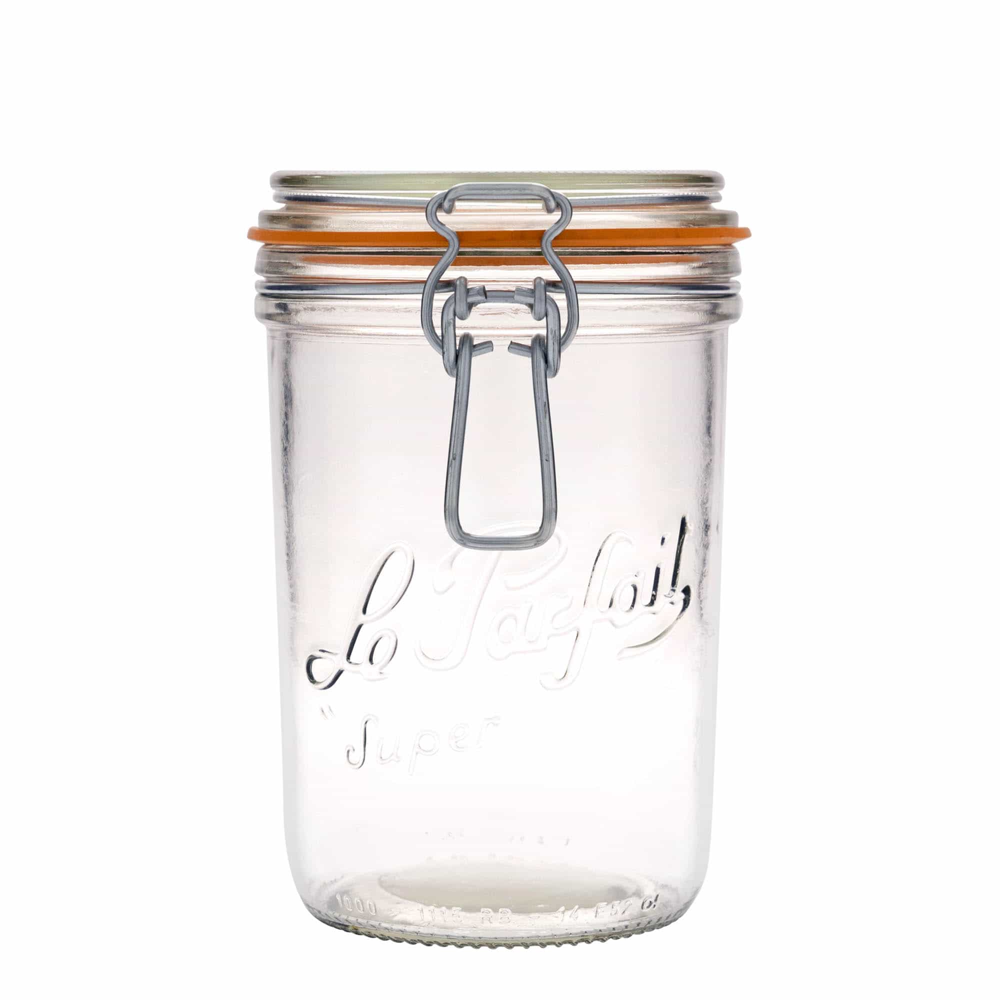 Pot met beugelsluiting 'Le Parfait Super Terrine', 1000 ml, monding: beugelsluiting Pot met beugelsluiting 'Le Parfait Super Terrine', 1000 ml, monding: beugelsluiting