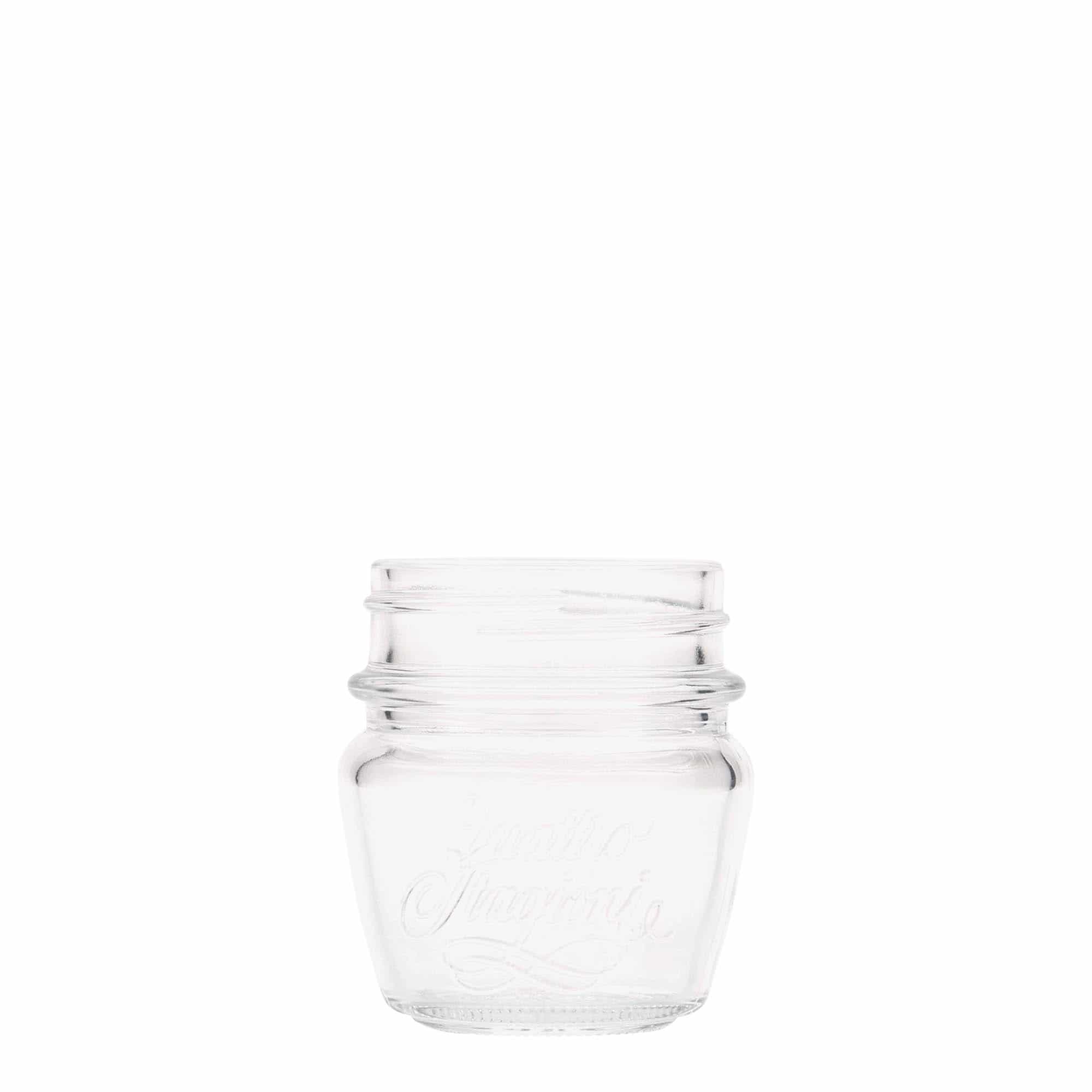 Sierglas 'Quattro Stagioni', 80 ml, monding: schroefsluiting Sierglas 'Quattro Stagioni', 80 ml, monding: schroefsluiting