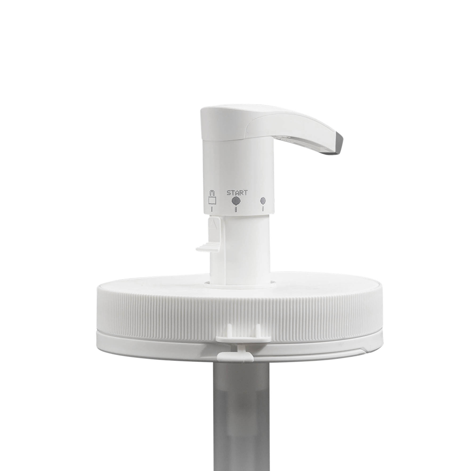 Doseerpomp voor 1.240 ml 'Securibox', PE-kunststof, wit, voor opening: schroefdop Doseerpomp voor 1.240 ml 'Securibox', PE-kunststof, wit, voor opening: schroefdop
