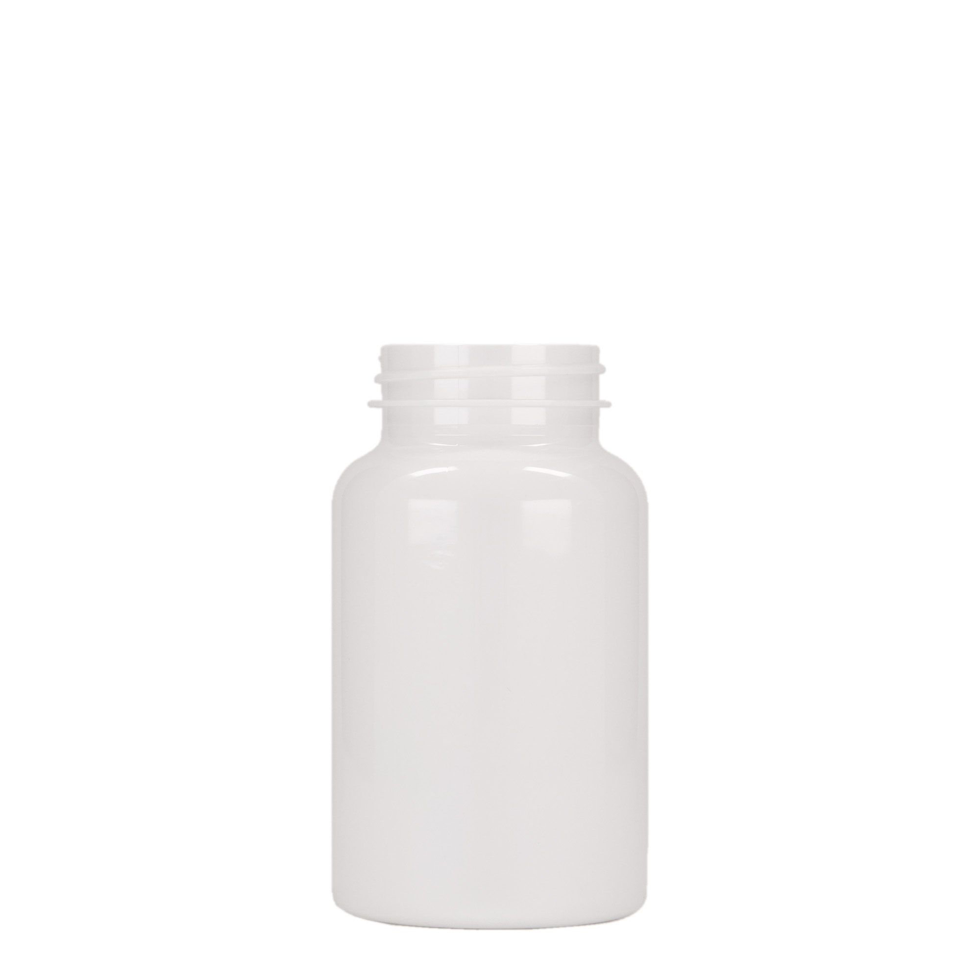 200 ml PET-verpakking, kunststof, wit, hals: 45/400 200 ml PET-verpakking, kunststof, wit, hals: 45/400
