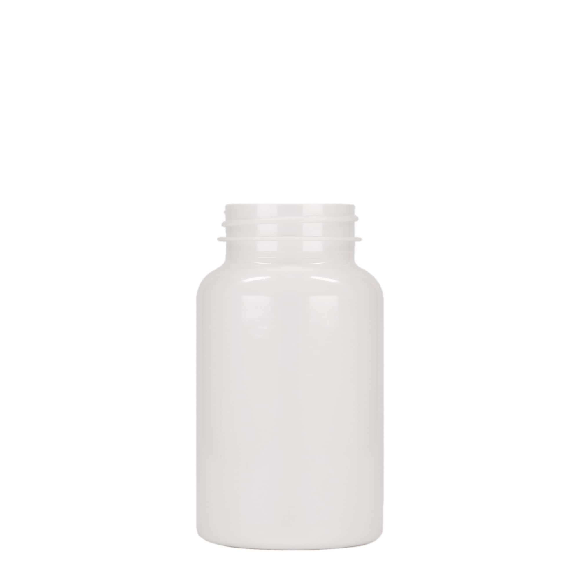 200 ml PET-verpakking, kunststof, wit, hals: 45/400