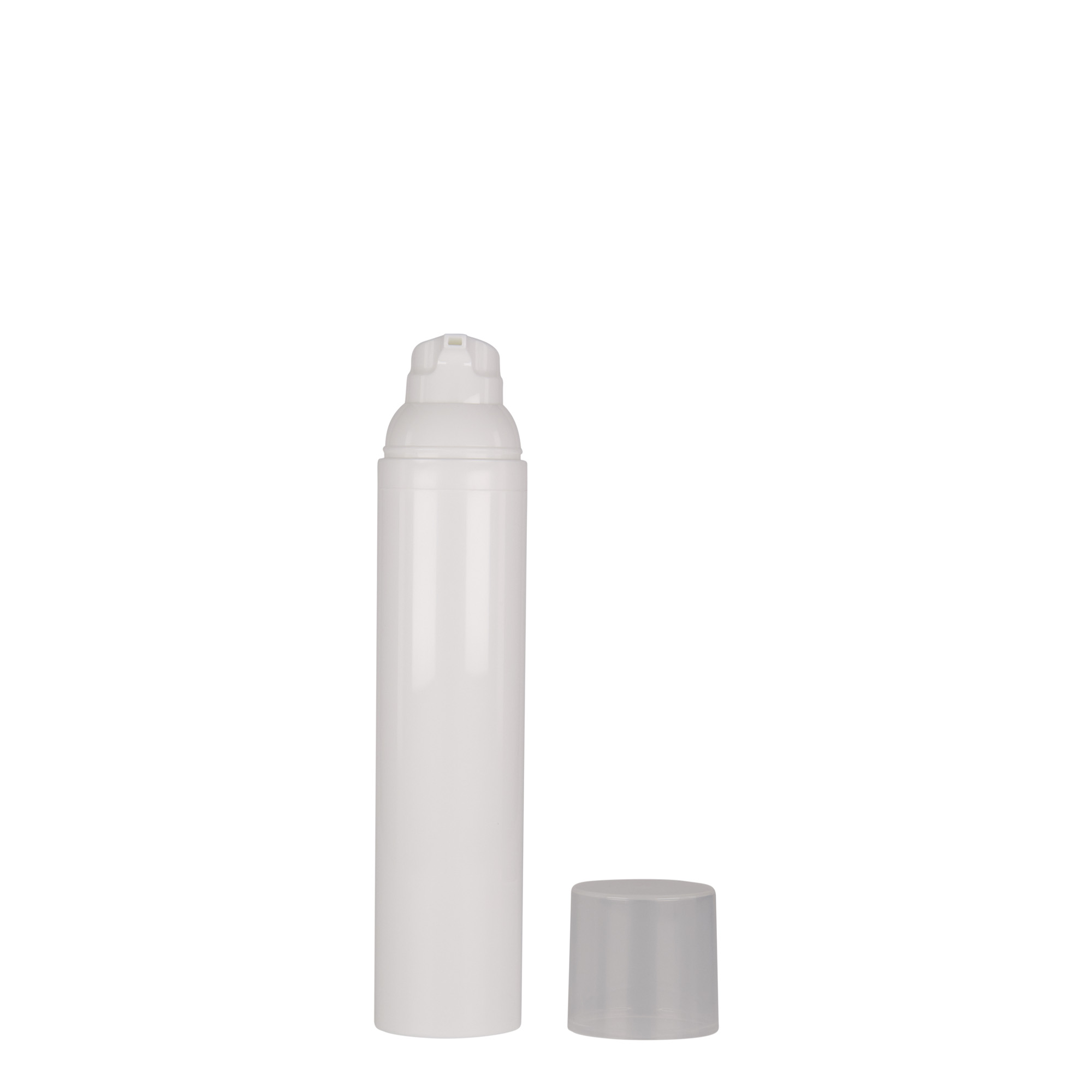 100 ml Airless Dispenser 'Mezzo', PP-kunststof, wit 100 ml Airless Dispenser 'Mezzo', PP-kunststof, wit