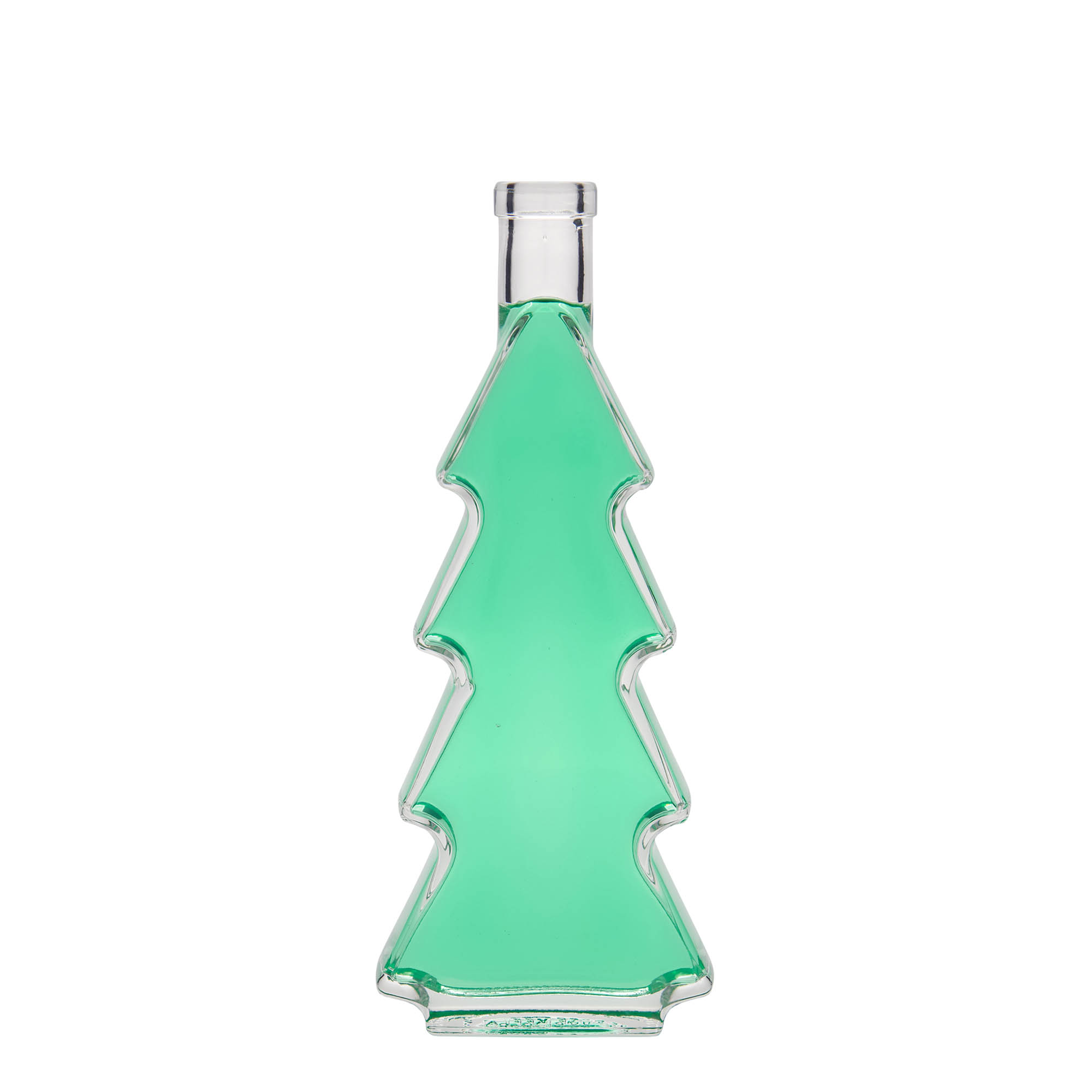 350 ml glazen fles 'Tannenbaum', opening: kurk 350 ml glazen fles 'Tannenbaum', opening: kurk