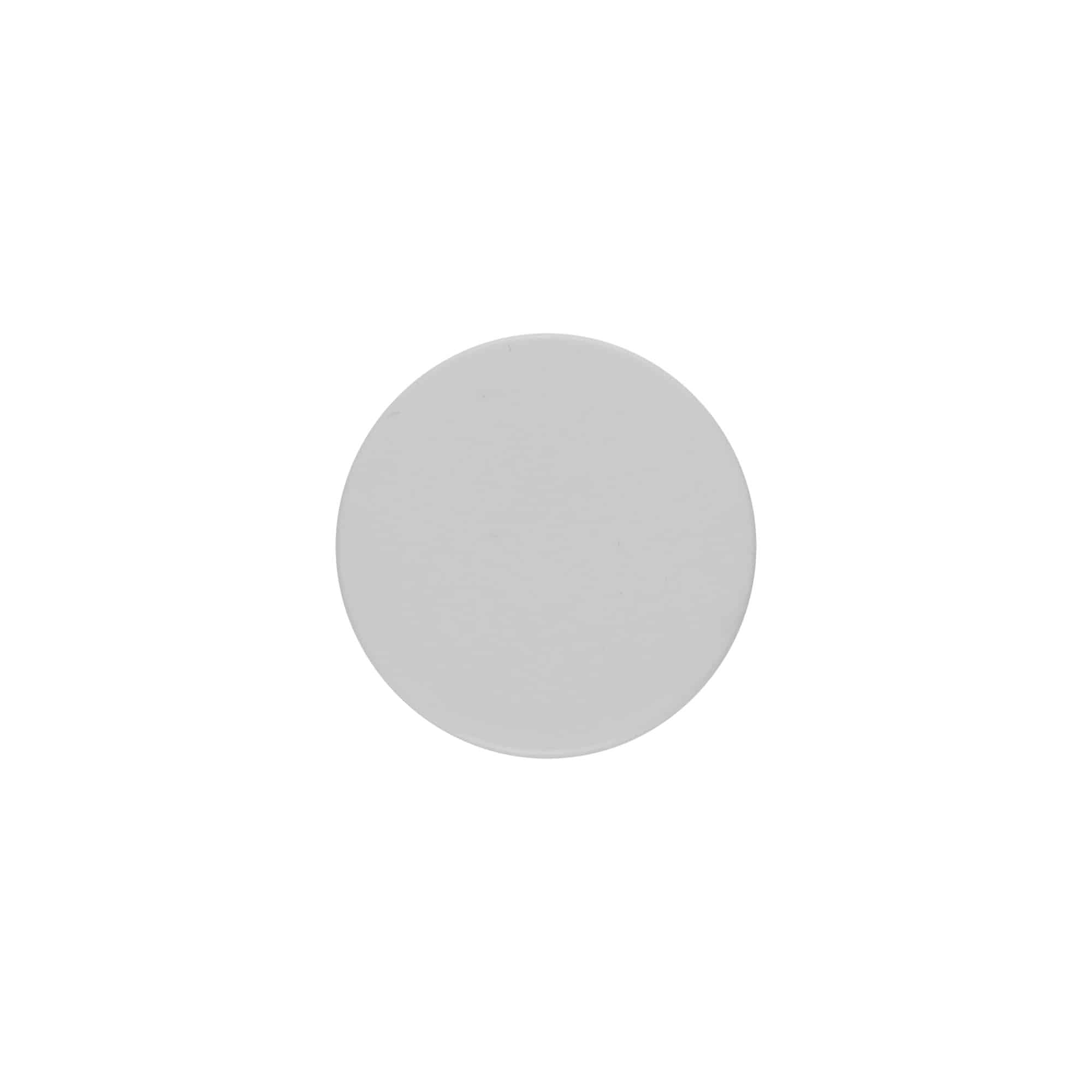 Schroefdop voor 5 ml 'Antonella', PP-kunststof, wit Schroefdop voor 5 ml 'Antonella', PP-kunststof, wit