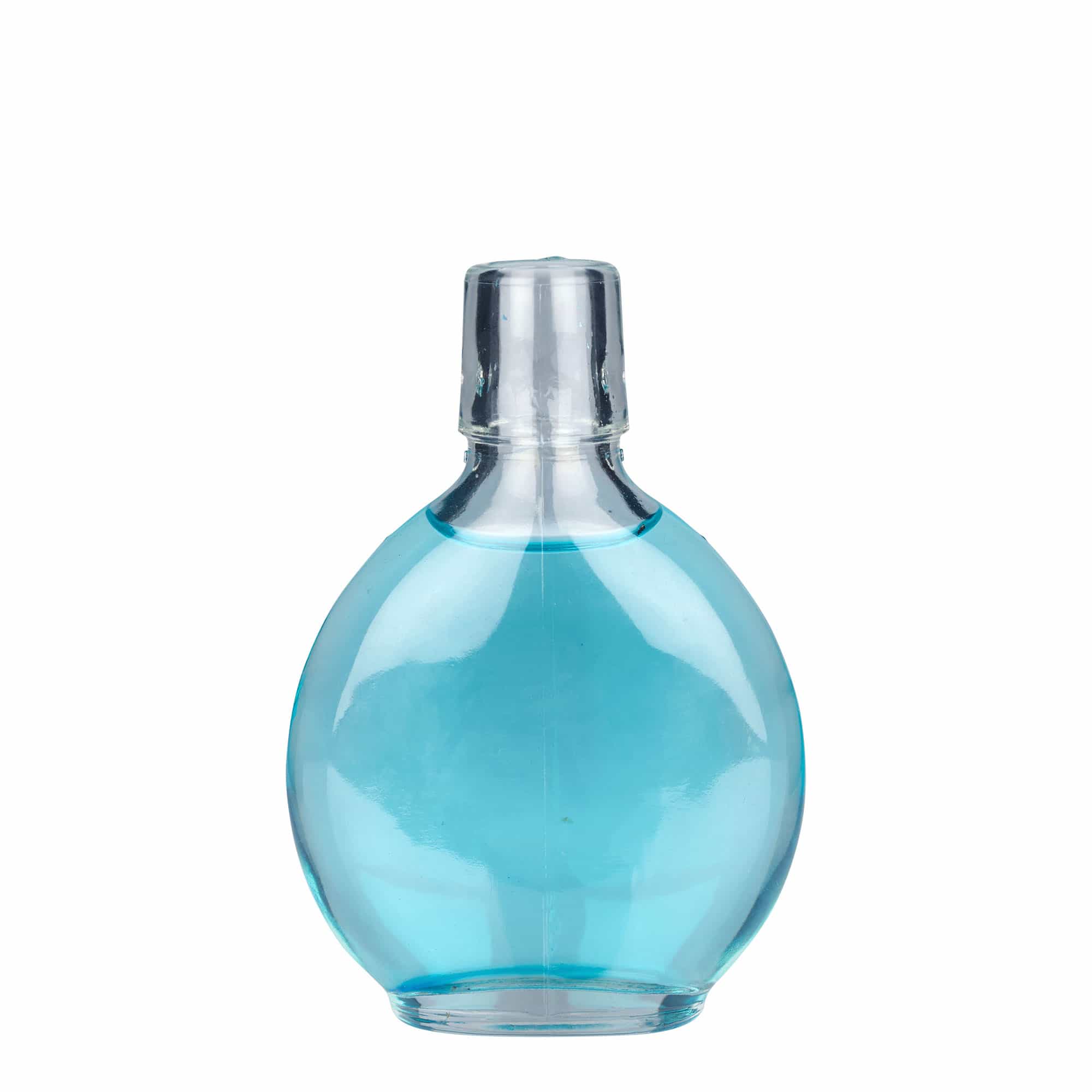 Glazen fles 'Feierabend', 200 ml, monding: beugelsluiting