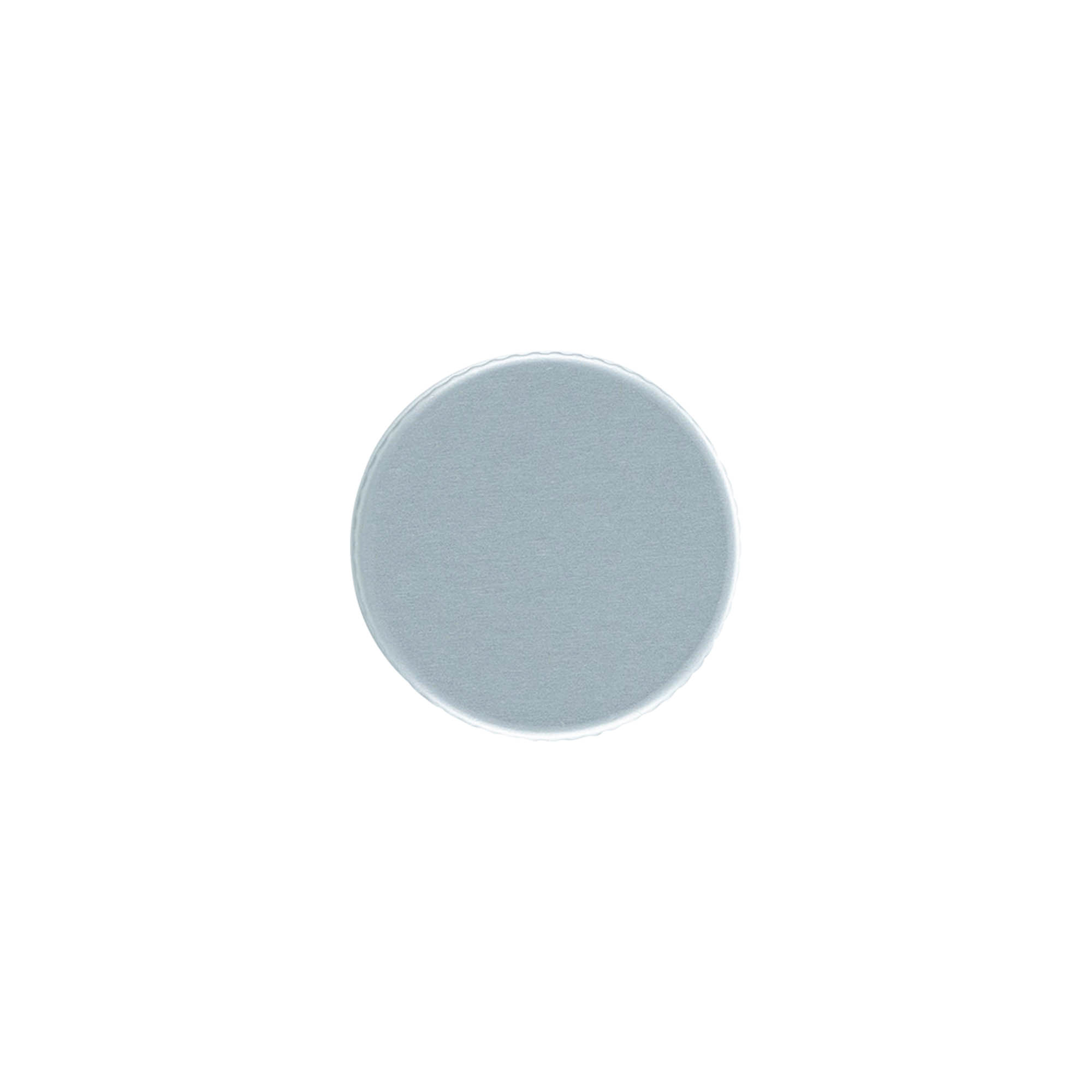Schroefdop, metaal, zilver, voor mondstuk: PP 31,5