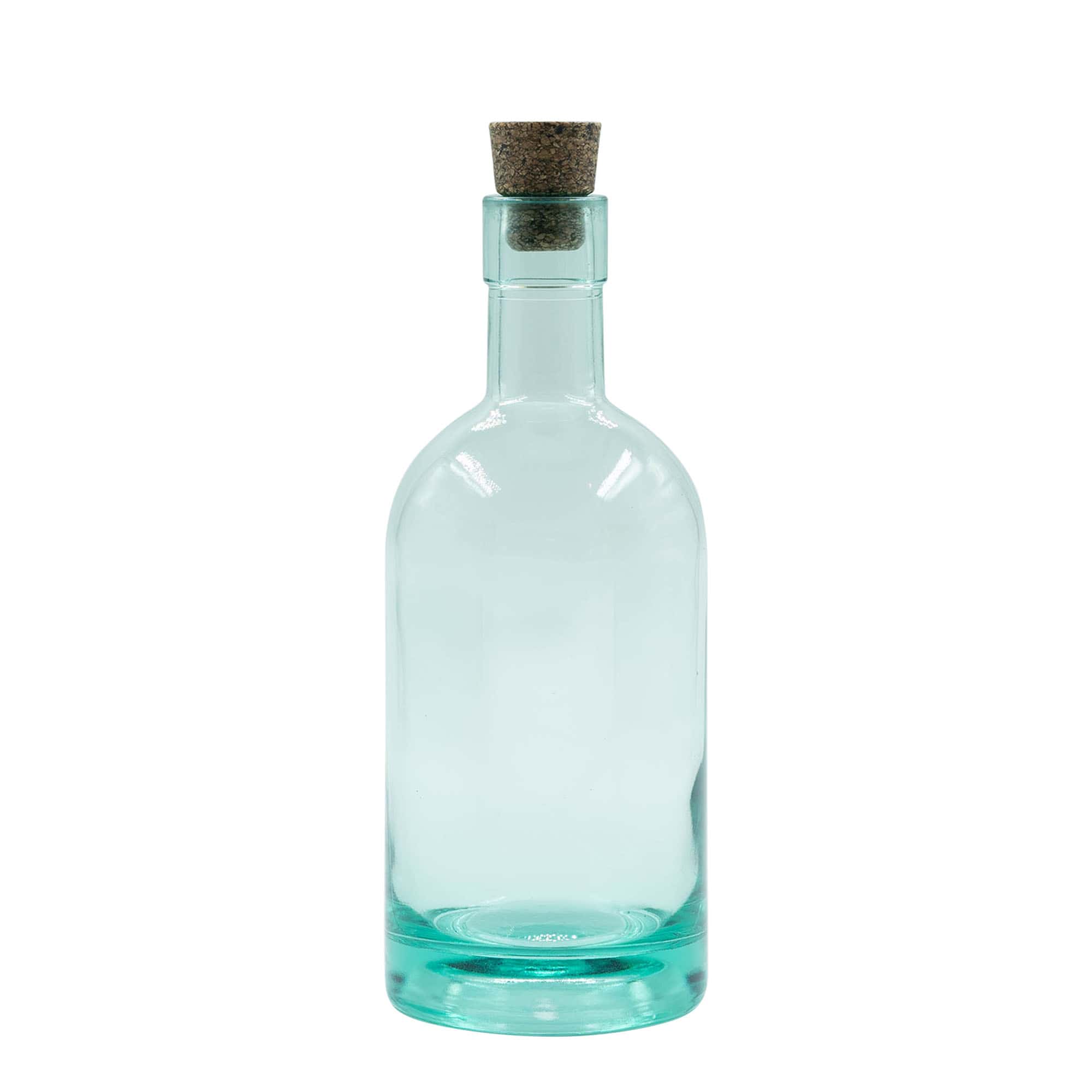 Glazen fles 'Eco Dome', 700 ml, monding: kurk Glazen fles 'Eco Dome', 700 ml, monding: kurk