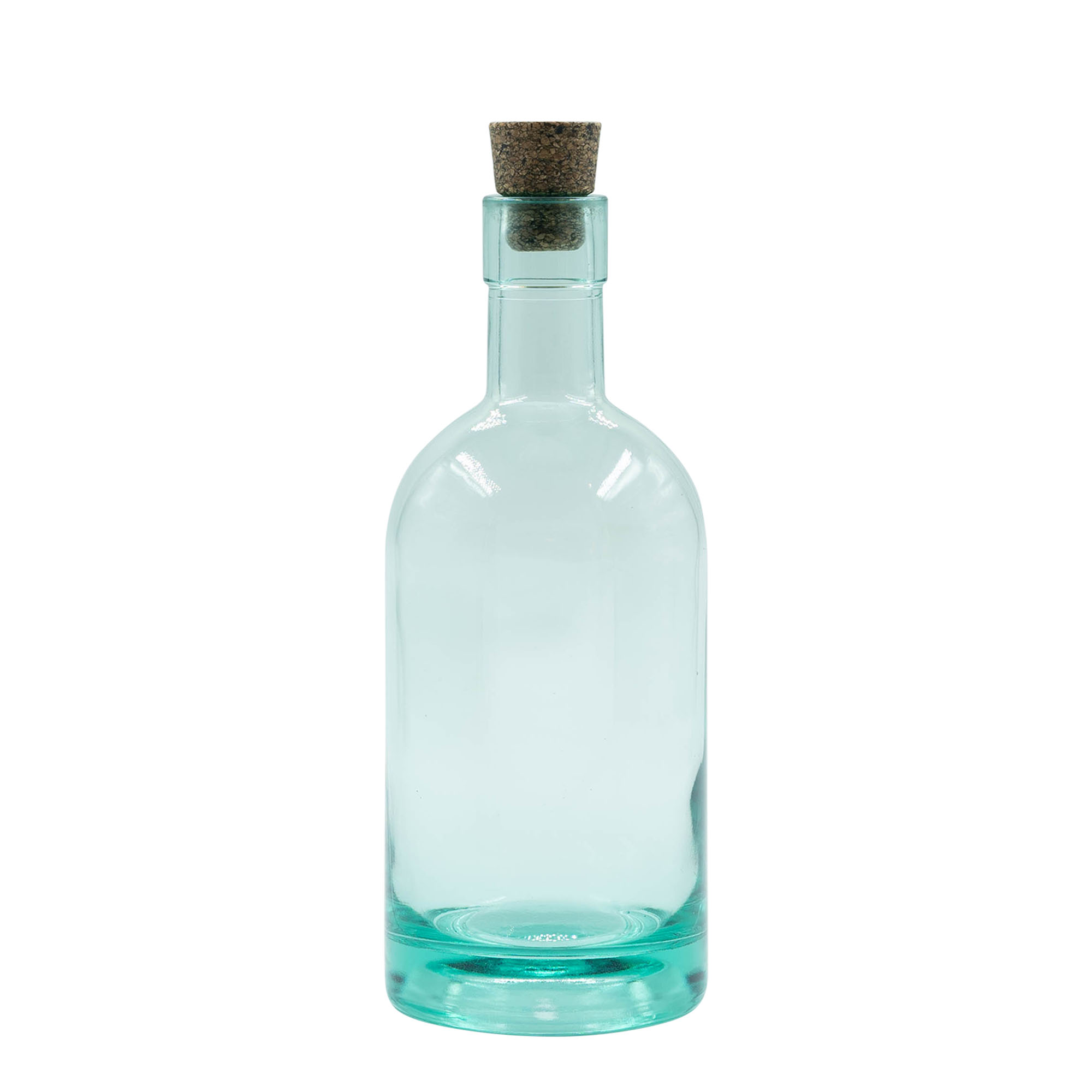 700 ml glazen fles 'Eco Dome', hals: kurk