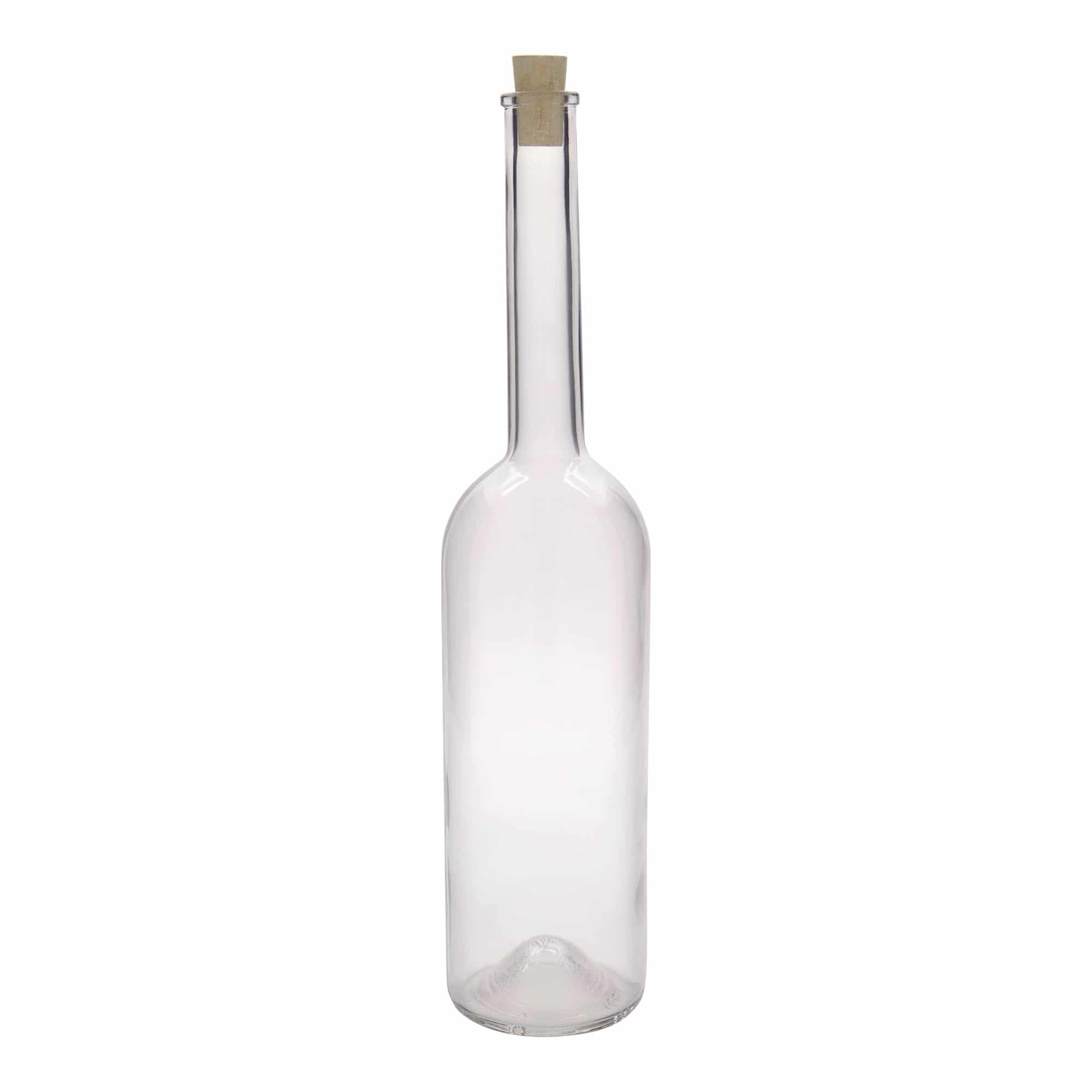 1.000 ml glazen fles 'Opera', hals: kurk