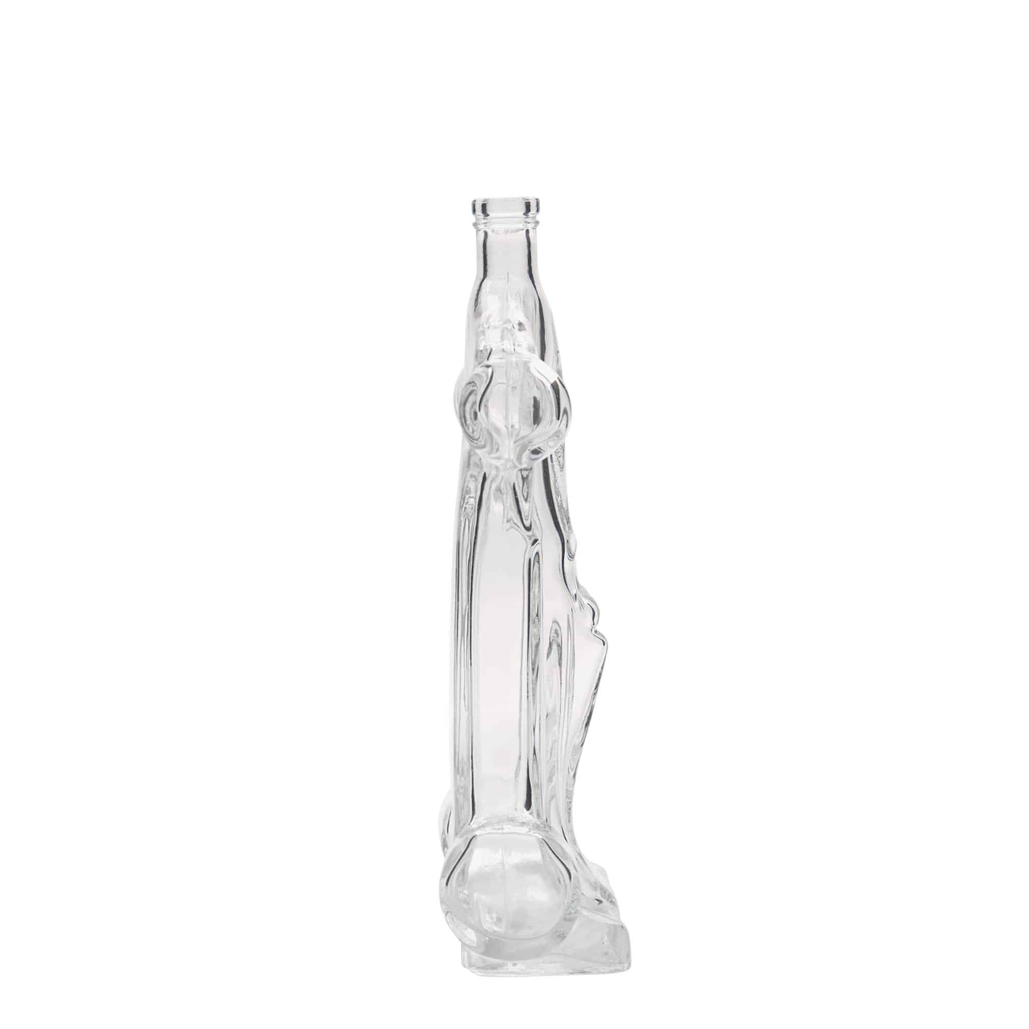 200 ml glazen fles 'Racewagen', opening: kurk