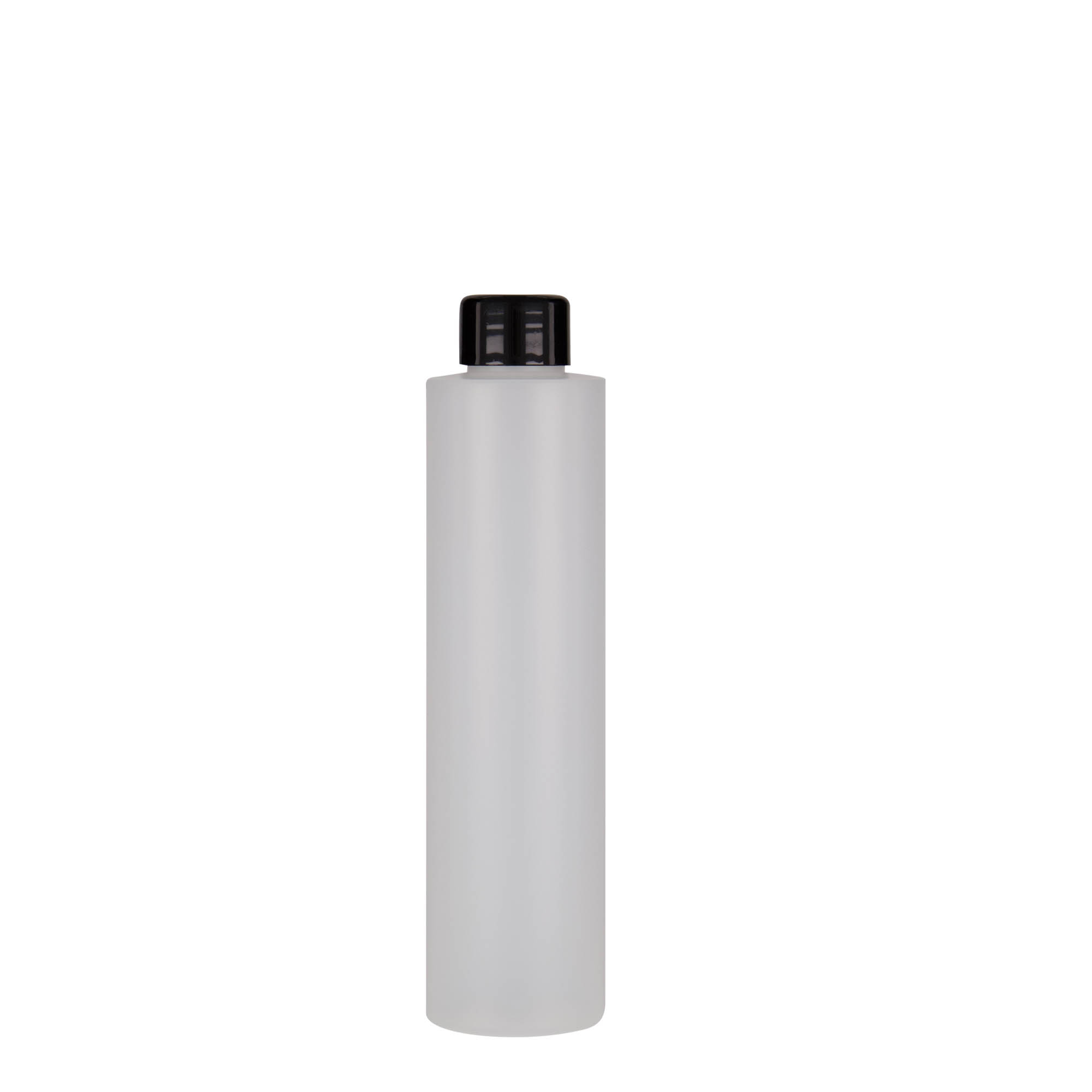 200 ml kunststoffles 'Pipe', HDPE, natuur, opening: 24/410