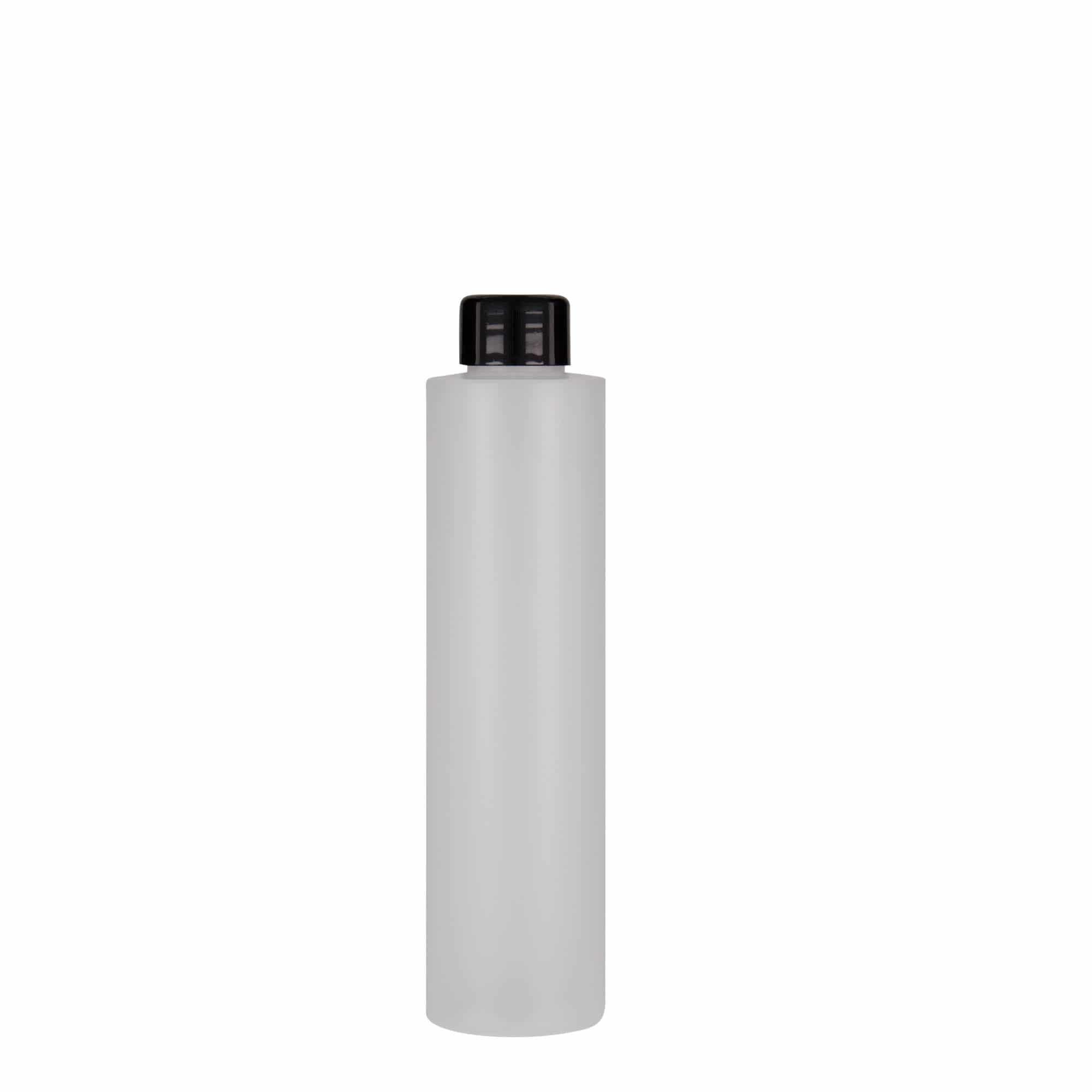 200 ml kunststoffles 'Pipe', HDPE, natuur, opening: 24/410