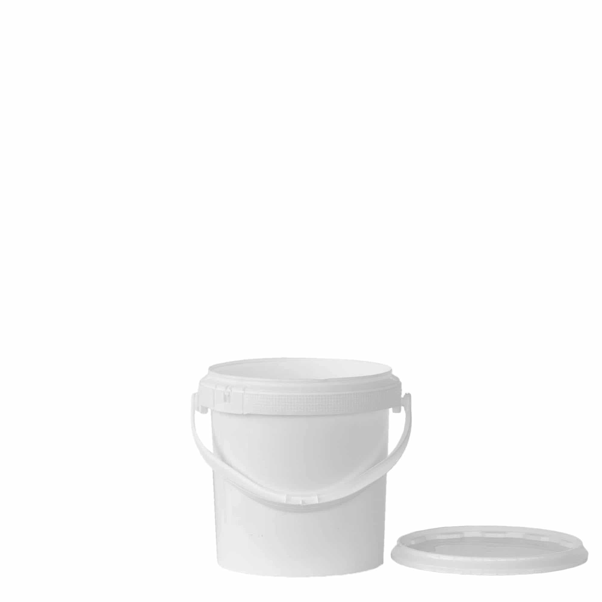 1,8 l emmer, PP-kunststof, wit