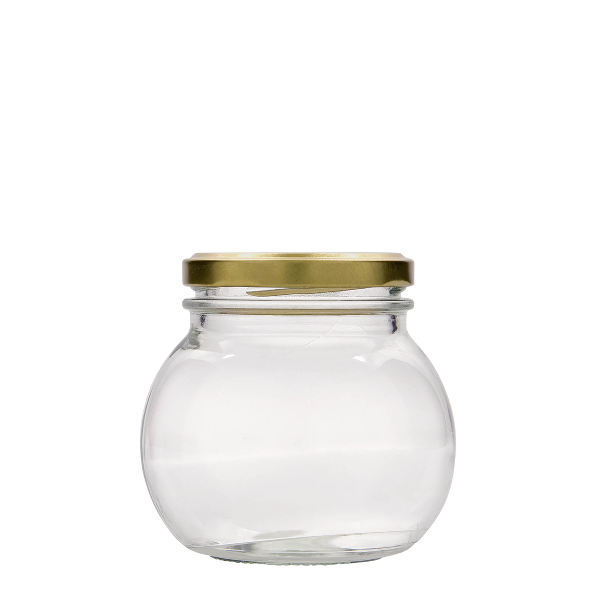 314 ml bolvormig glas, opening: Twist-Off (TO 63)