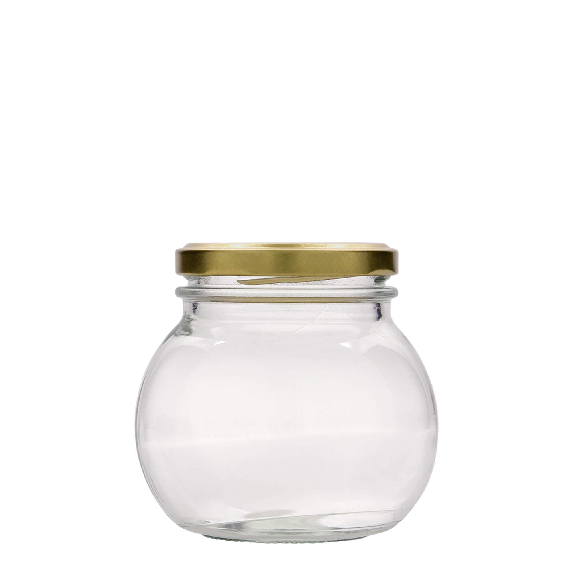 314 ml bolvormig glas, opening: Twist-Off (TO 63)