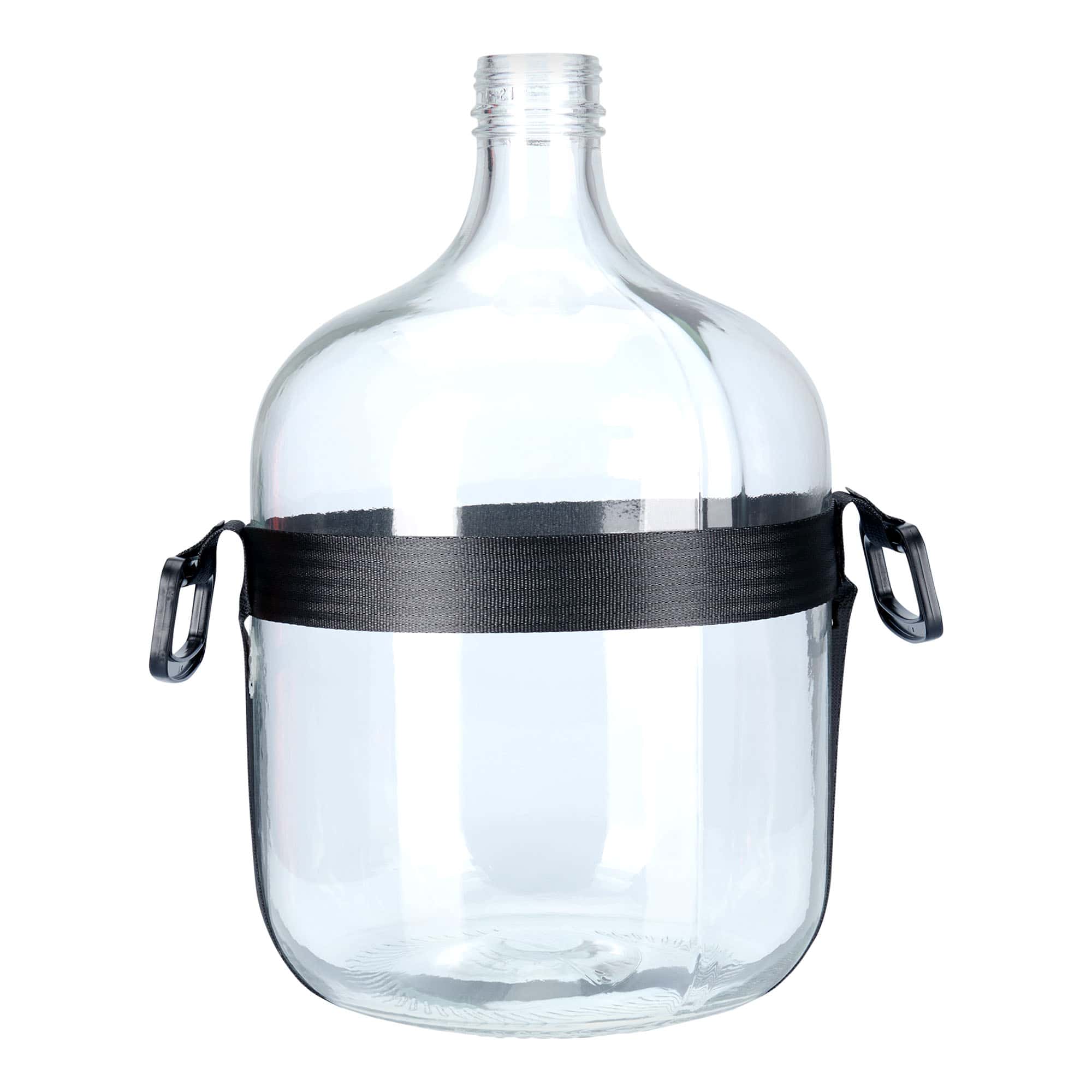 25 l ballonglasfles High End, glas, opening: schroefsluiting