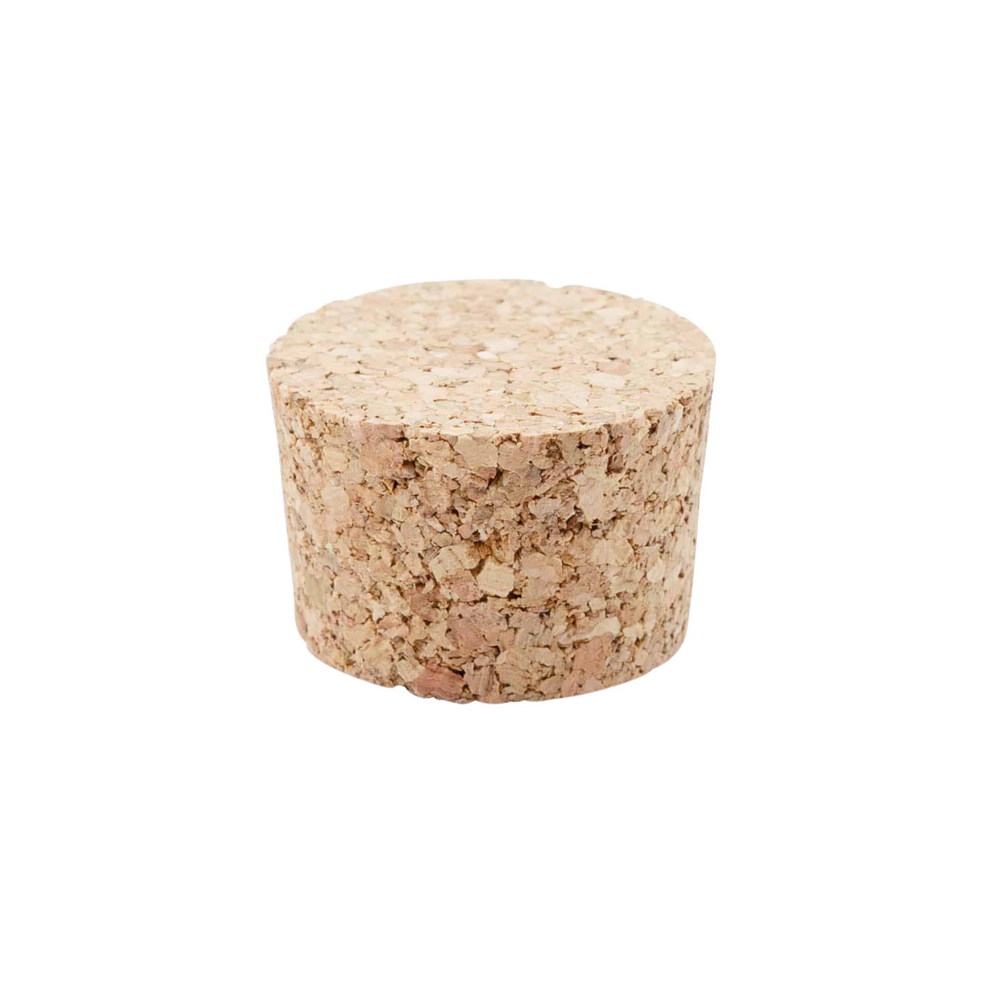 Conische kurk 38-42 x 27, perskurk, beige, voor monding: kurk Conische kurk 38-42 x 27, perskurk, beige, voor monding: kurk