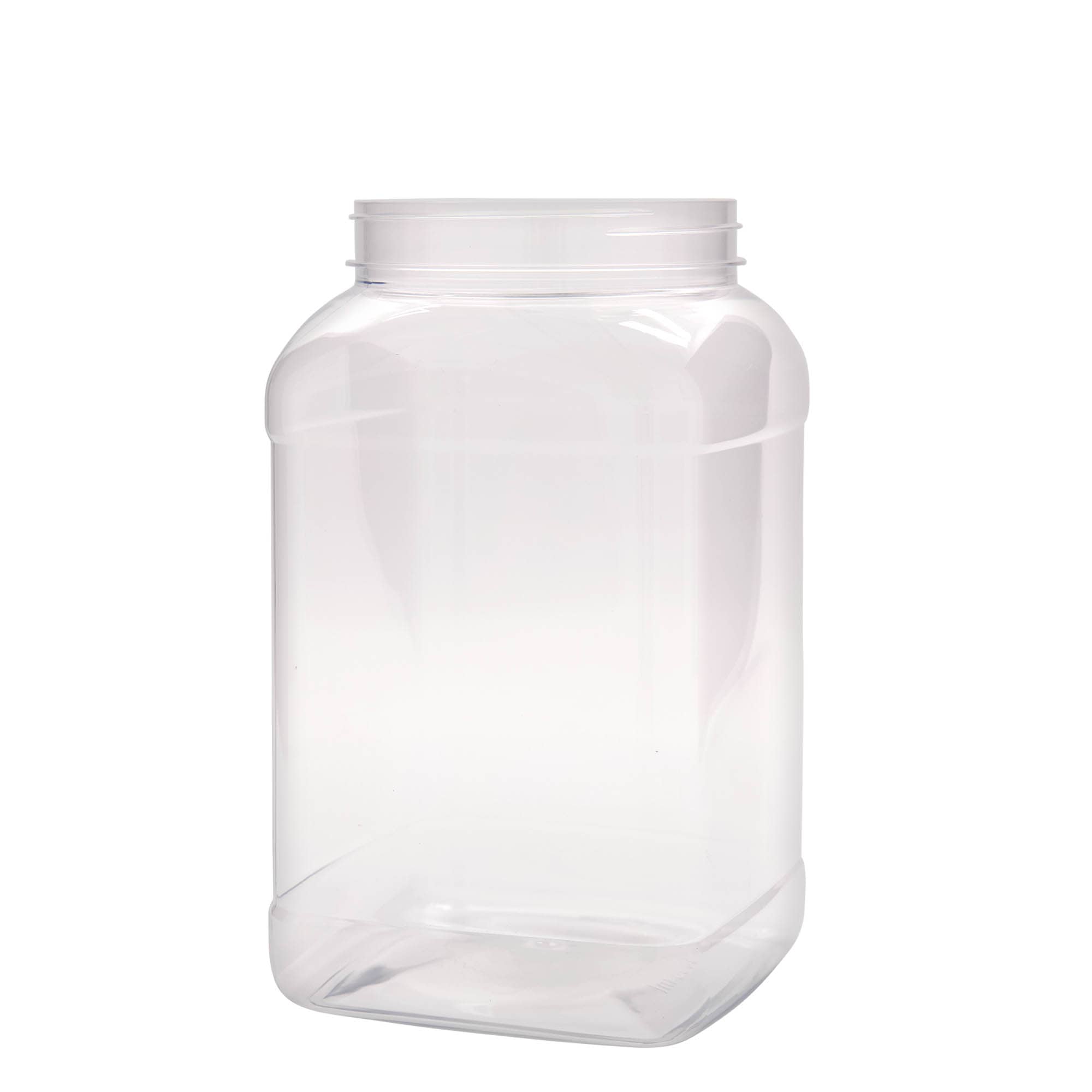 3.000 ml PET-bus 'Dana', vierkant, kunststof, opening: 110/400