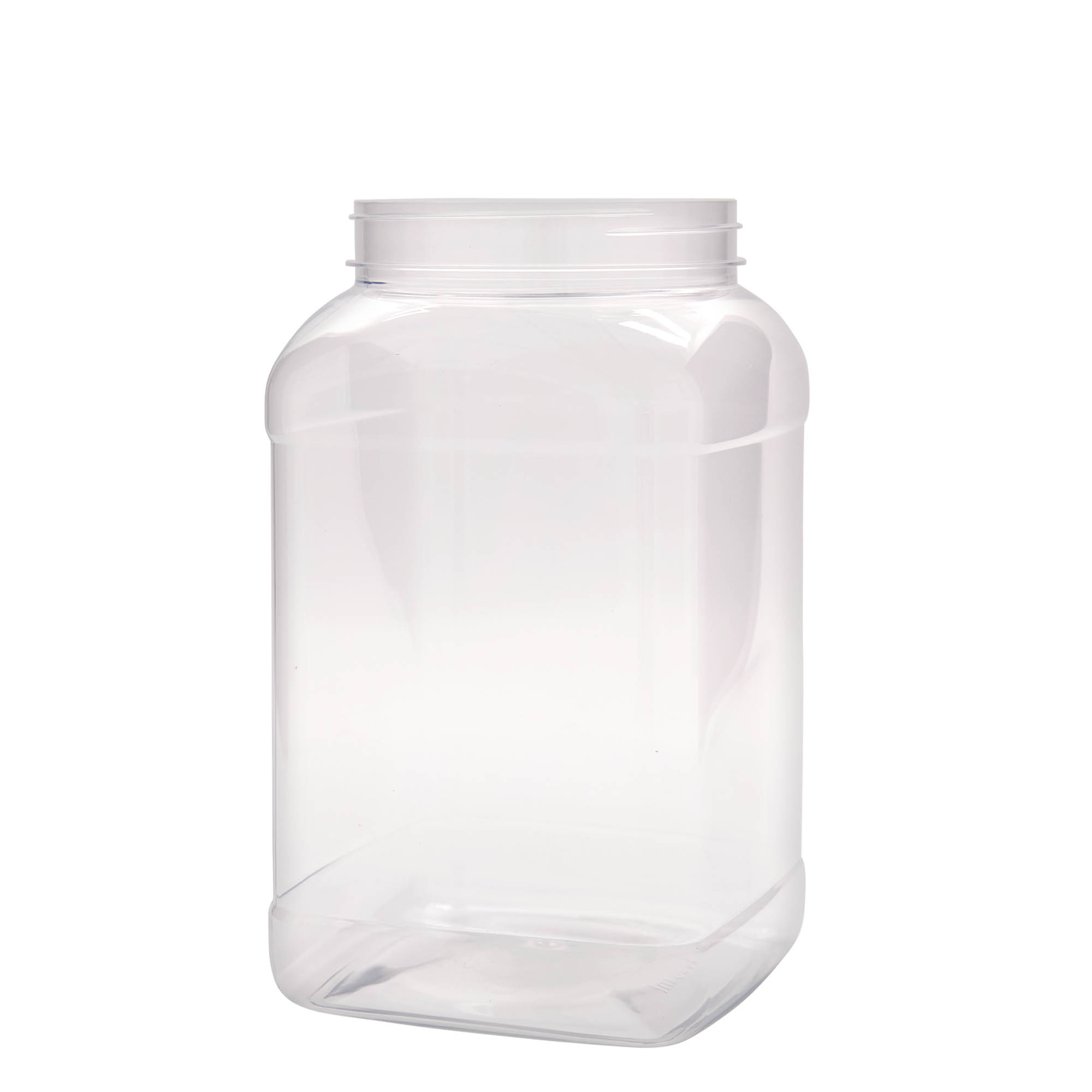 3.000 ml PET-bus 'Dana', vierkant, kunststof, opening: 110/400