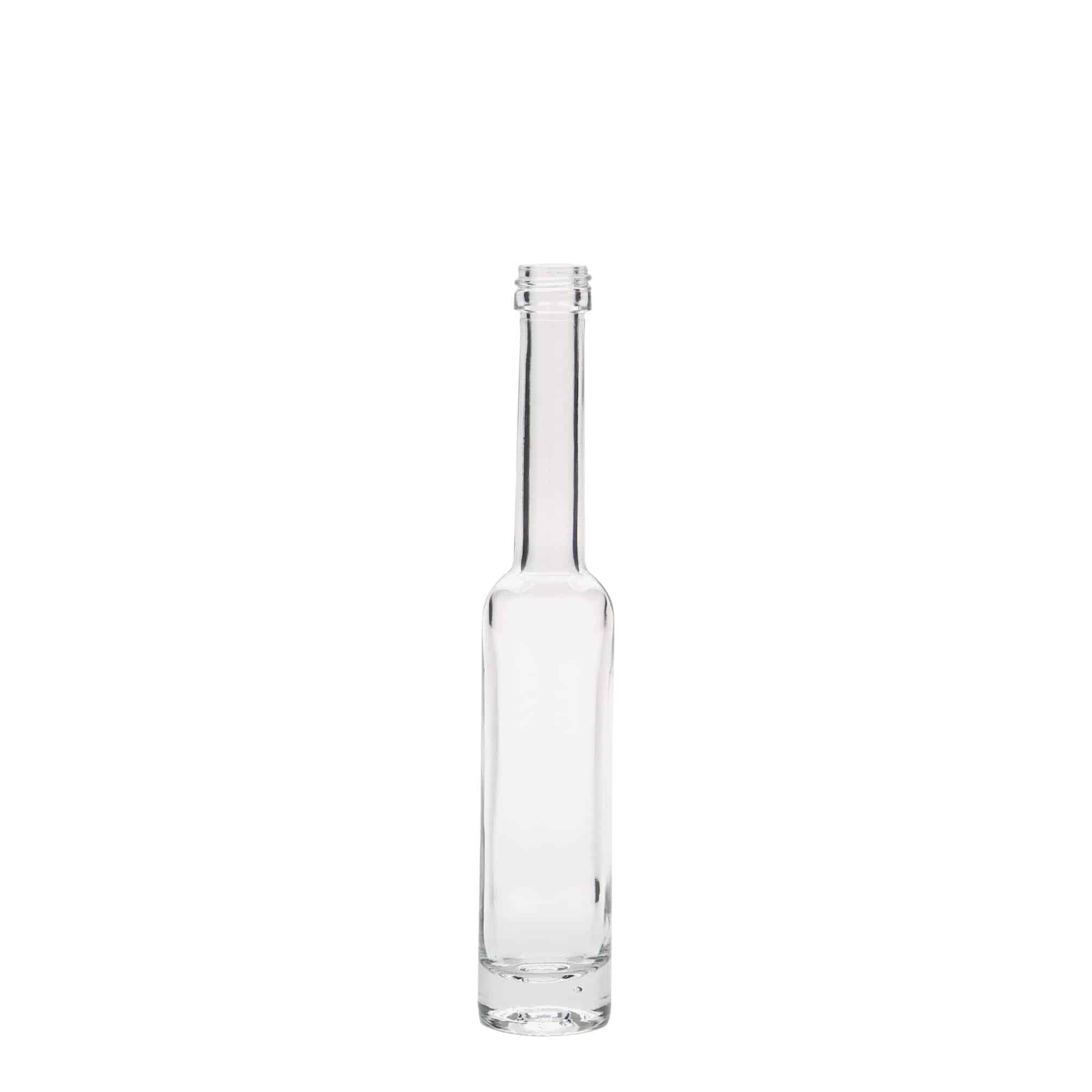 40 ml glazen fles 'Platina', opening: PP 18 40 ml glazen fles 'Platina', opening: PP 18