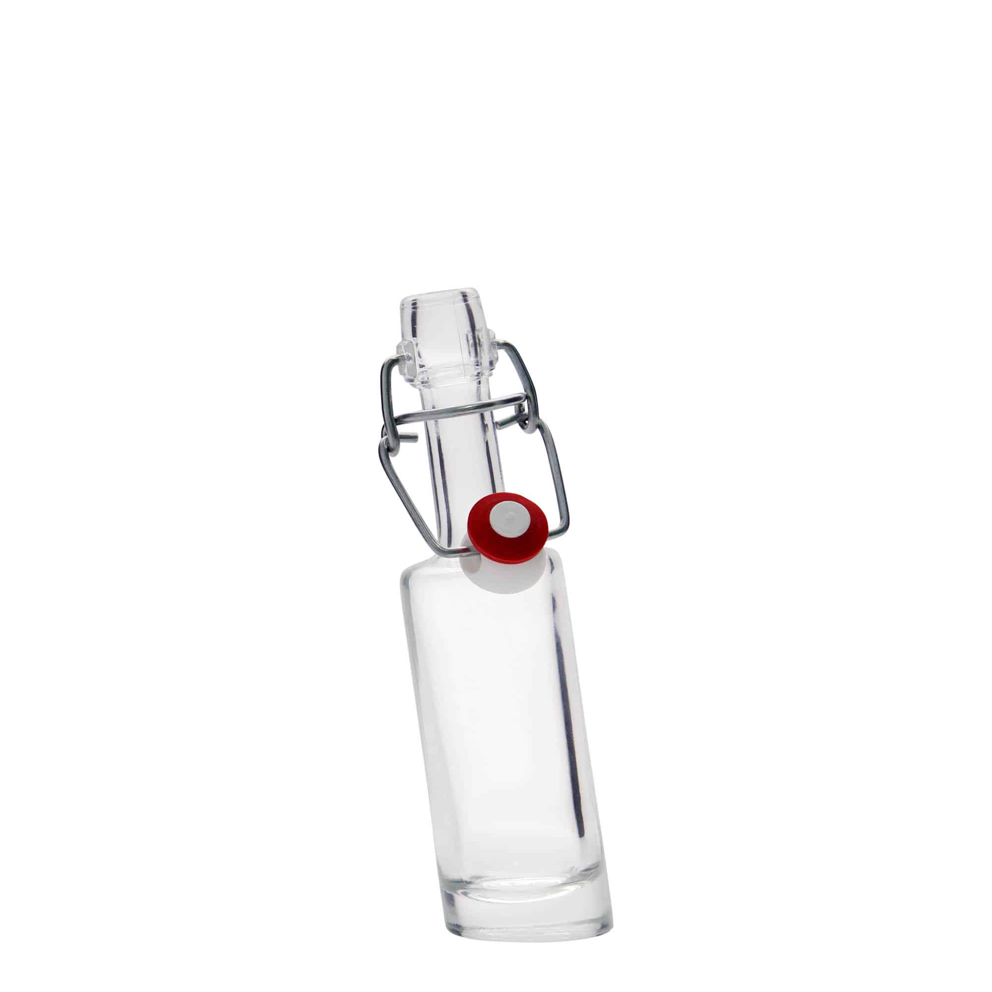 Glazen fles 'Bounty', 40 ml, monding: beugelsluiting