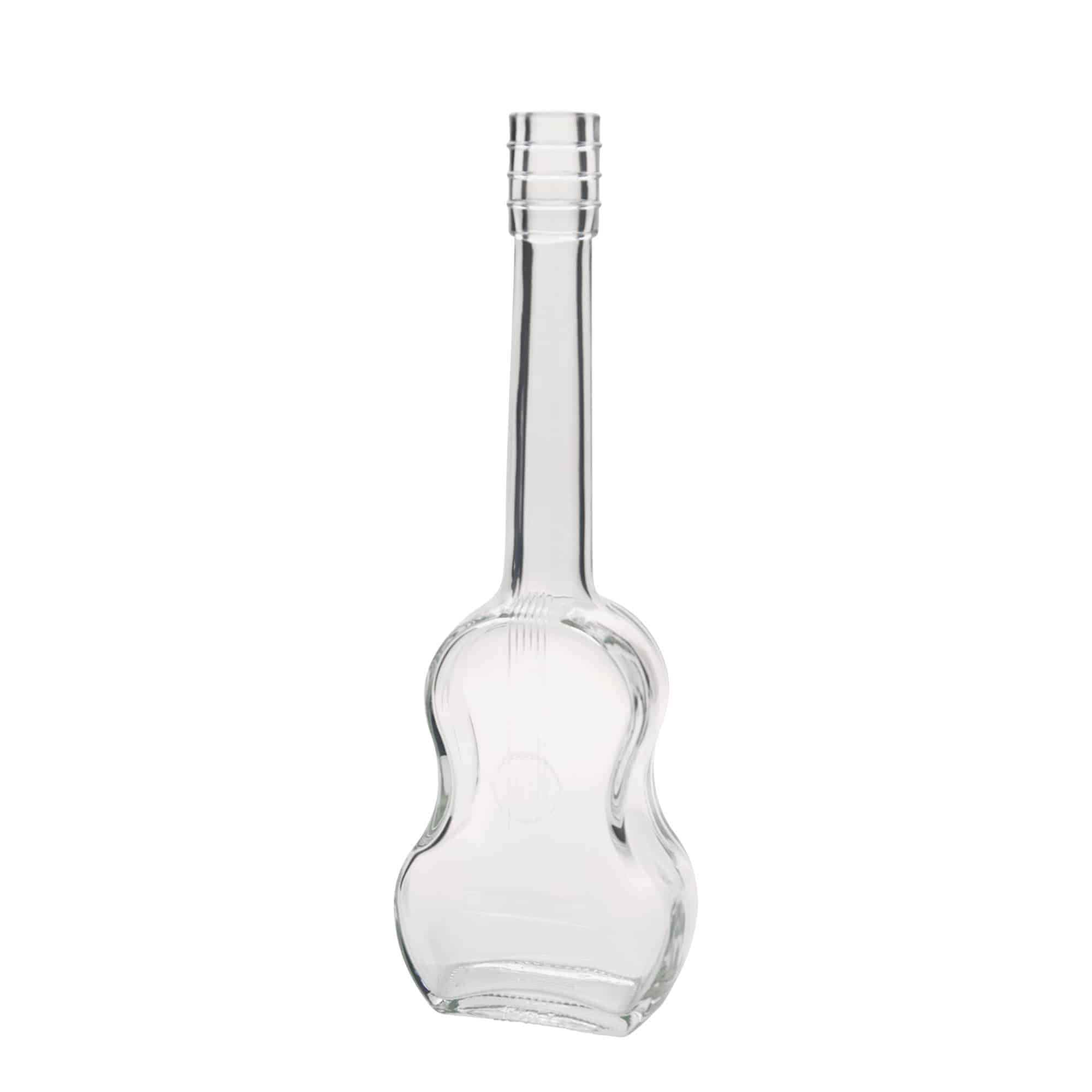 500 ml glazen fles 'Gitaar', opening: kurk