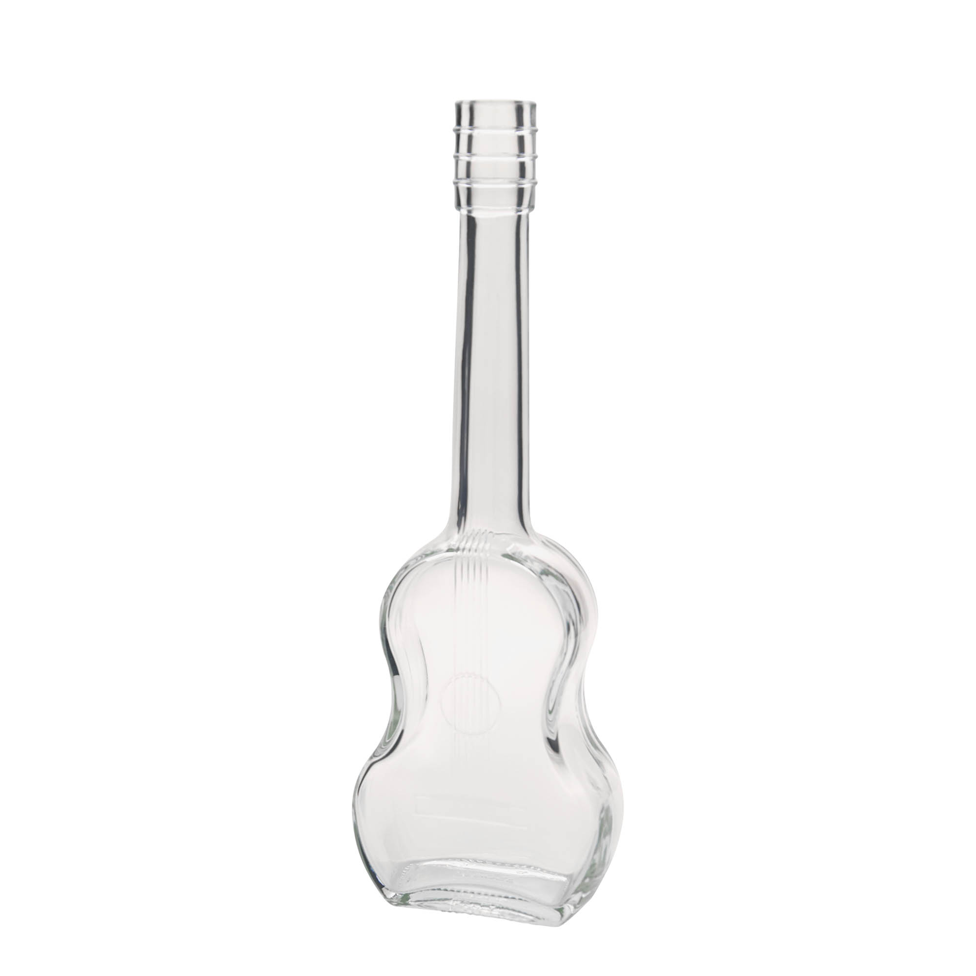 500 ml glazen fles 'Gitaar', opening: kurk