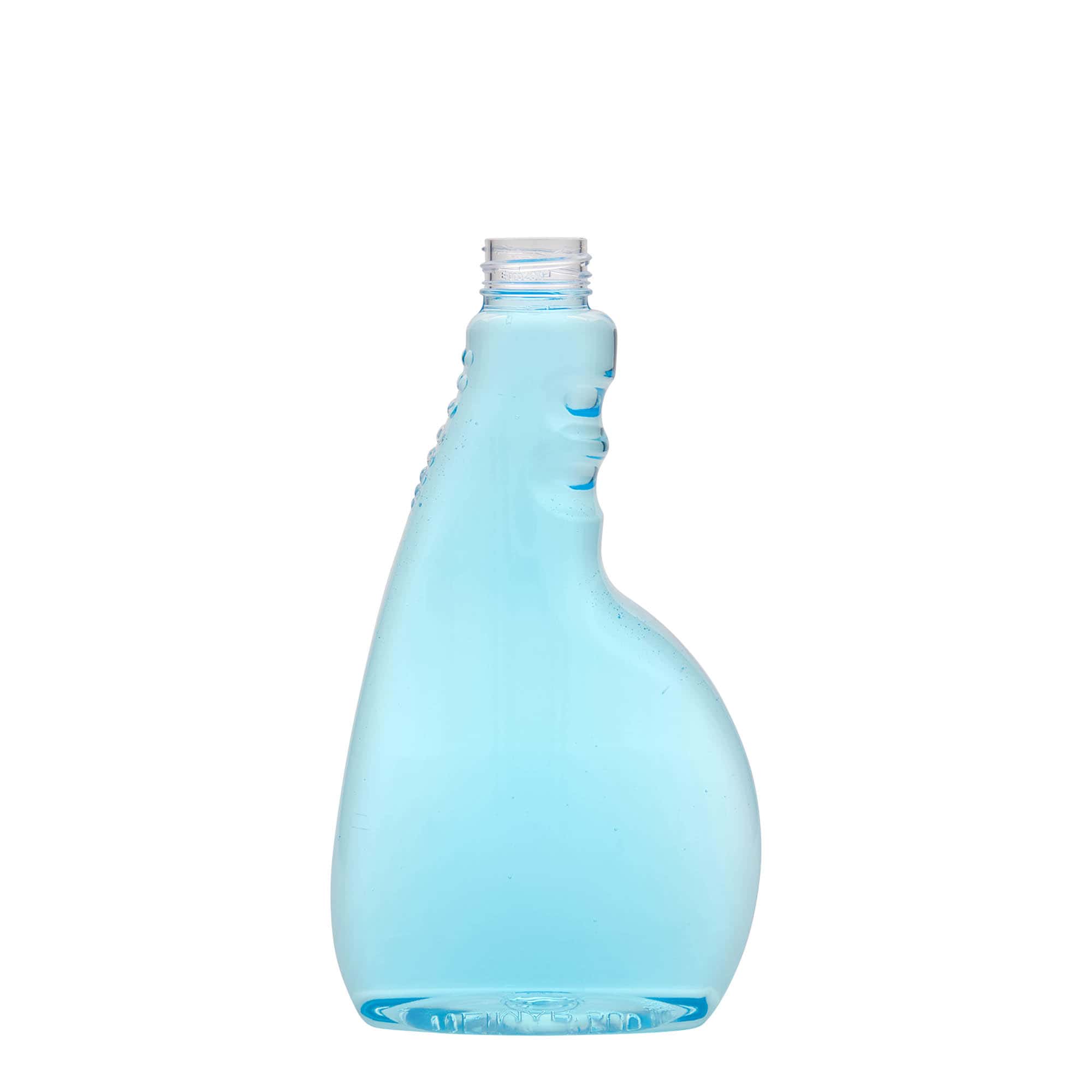 500 ml PET-sprayfles 'Piccobello', rechthoekig, kunststof, opening: schroefdop