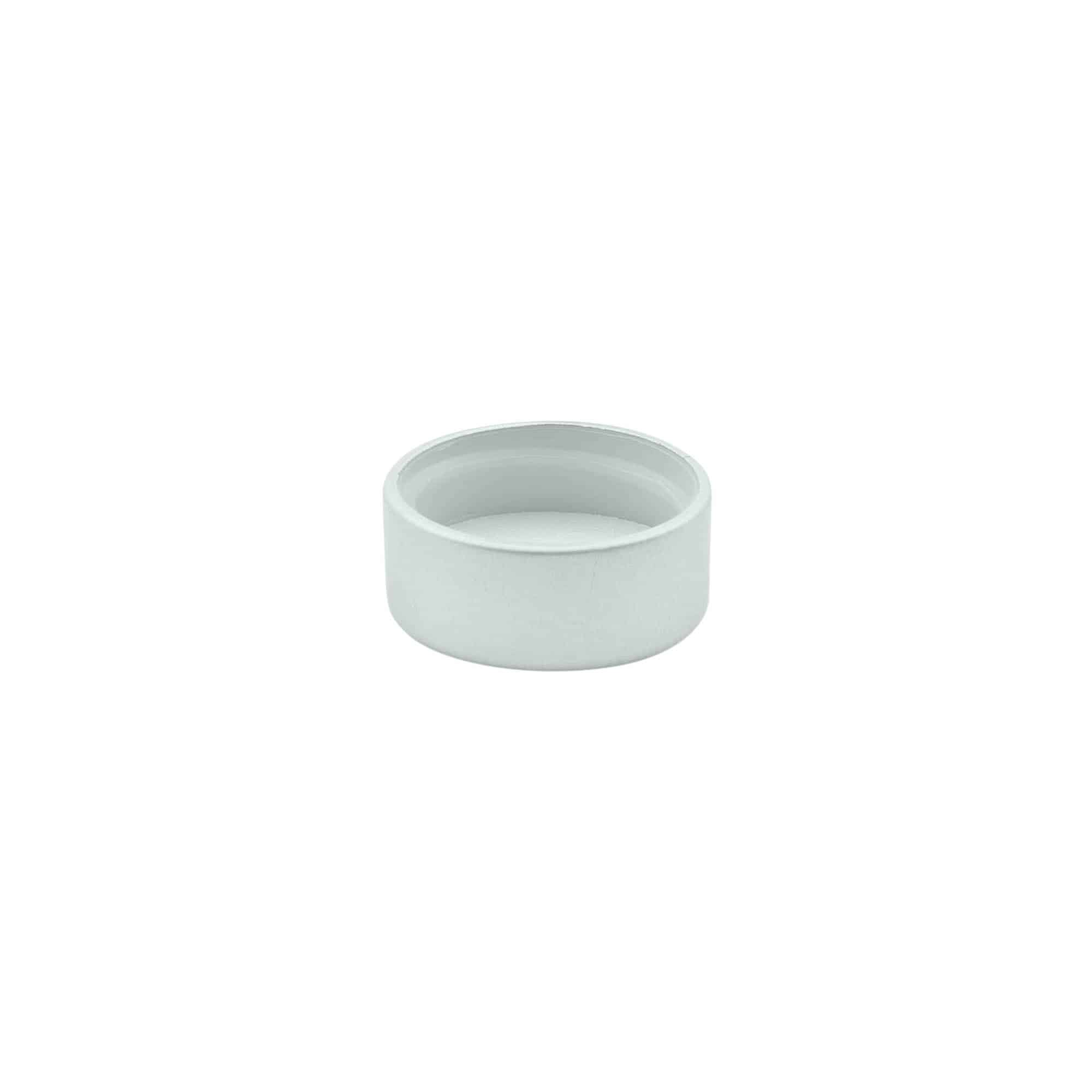 Schroefdop, ABS-kunststof, zilver, voor opening: GPI 22/400