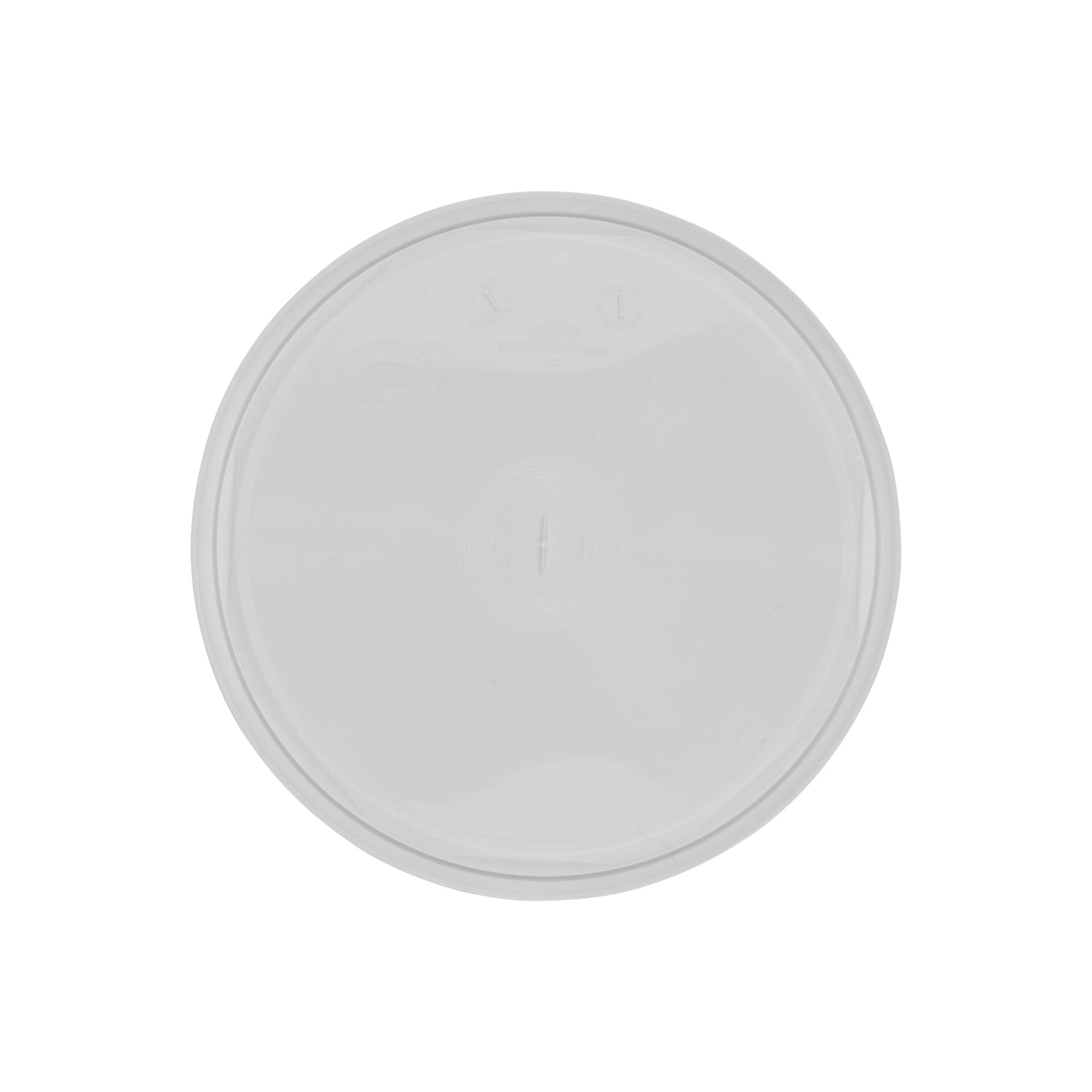 Deksel voor 5-6 l emmer, PP-kunststof, wit Deksel voor 5-6 l emmer, PP-kunststof, wit