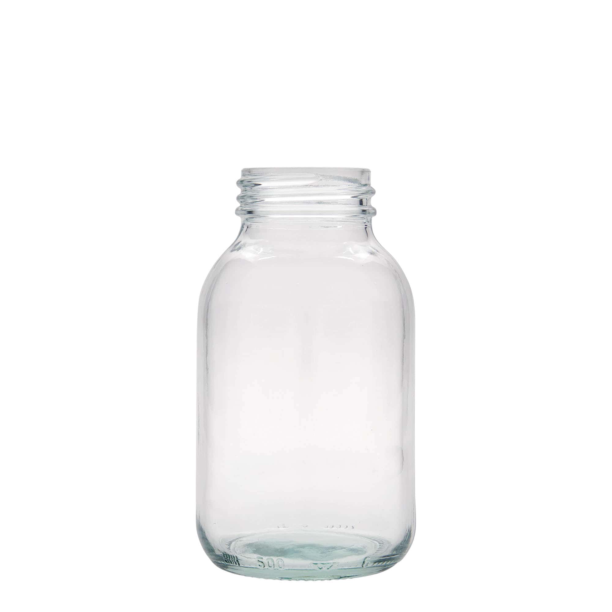 Pot met brede hals, 500 ml, monding: DIN 55 Pot met brede hals, 500 ml, monding: DIN 55