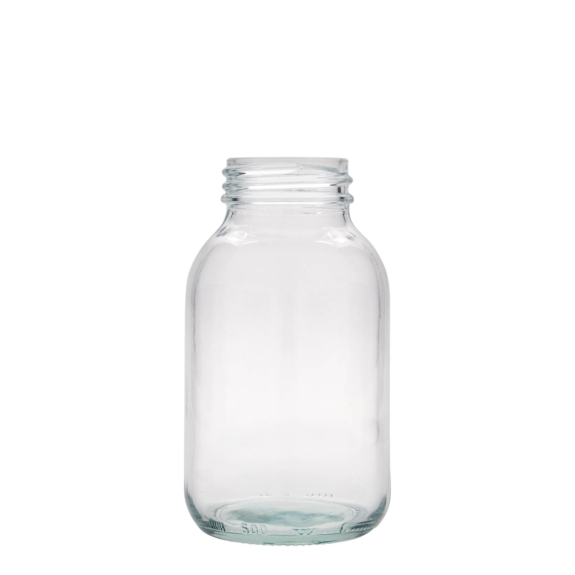 500 ml brede hals glas, opening: DIN 55 500 ml brede hals glas, opening: DIN 55