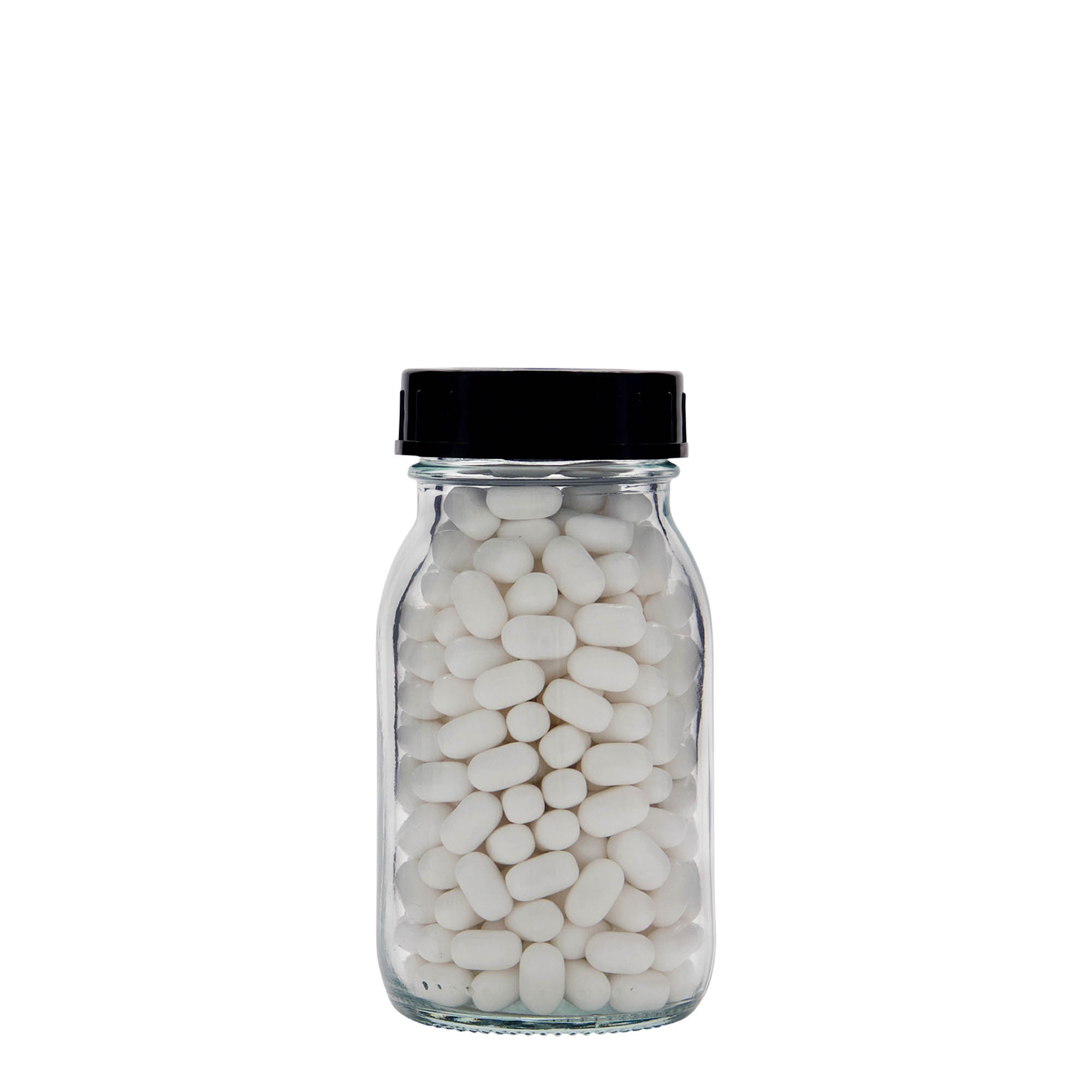 150 ml wijdehalsglas, opening: DIN 45